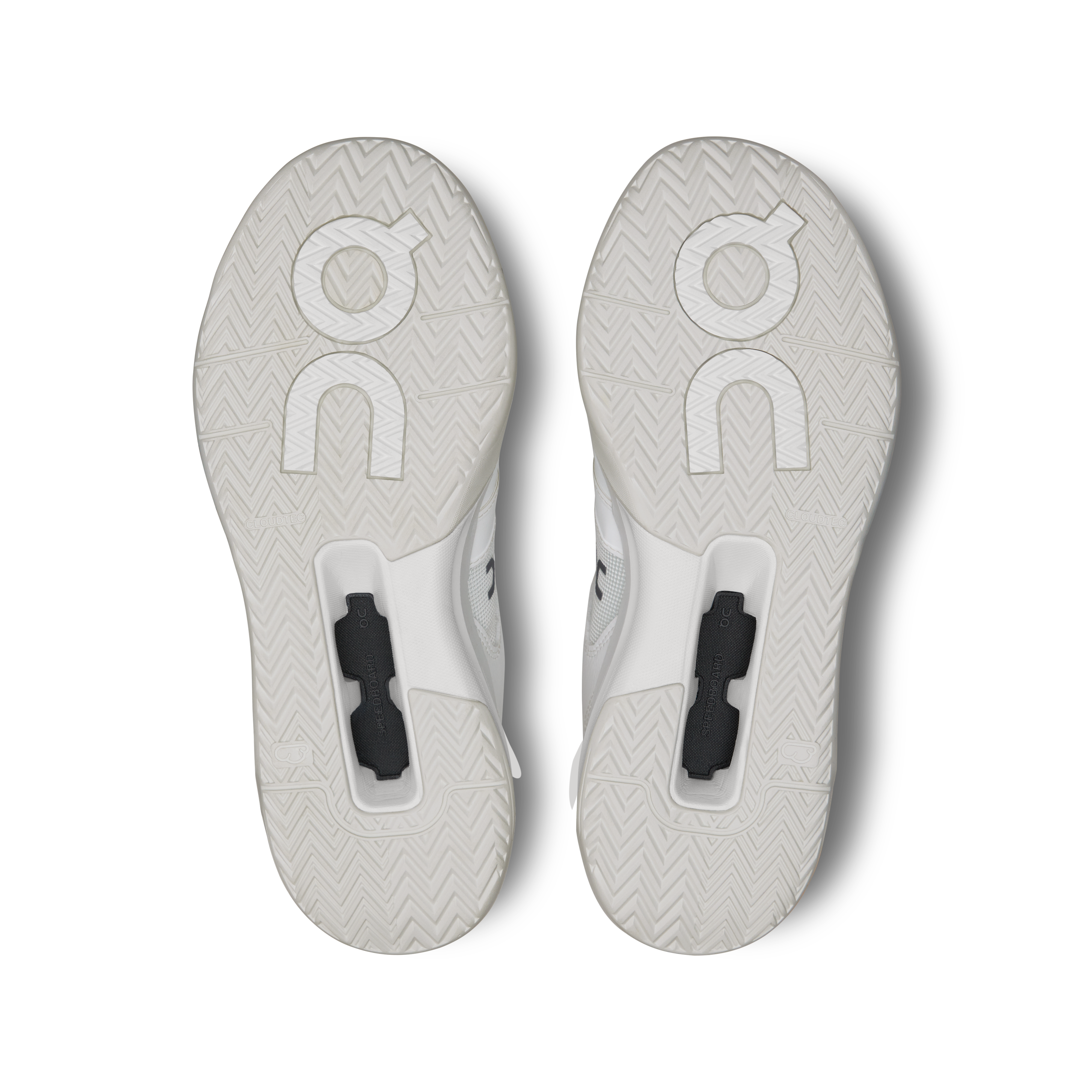 On THE ROGER Clubhouse Pro White & Ice Femme Tennis Chaussures