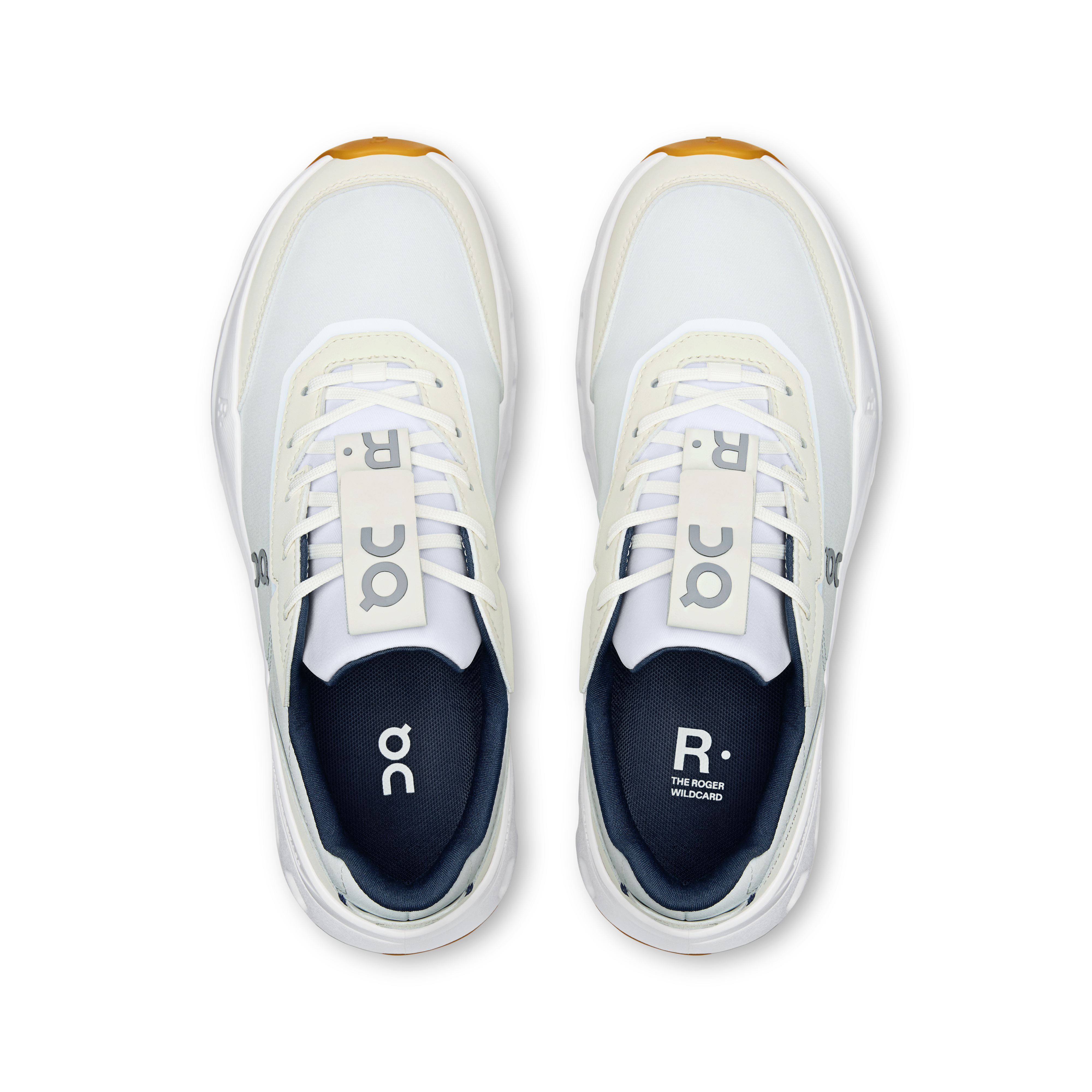 On THE ROGER Wildcard White & Midnight Femme Tennis Chaussures