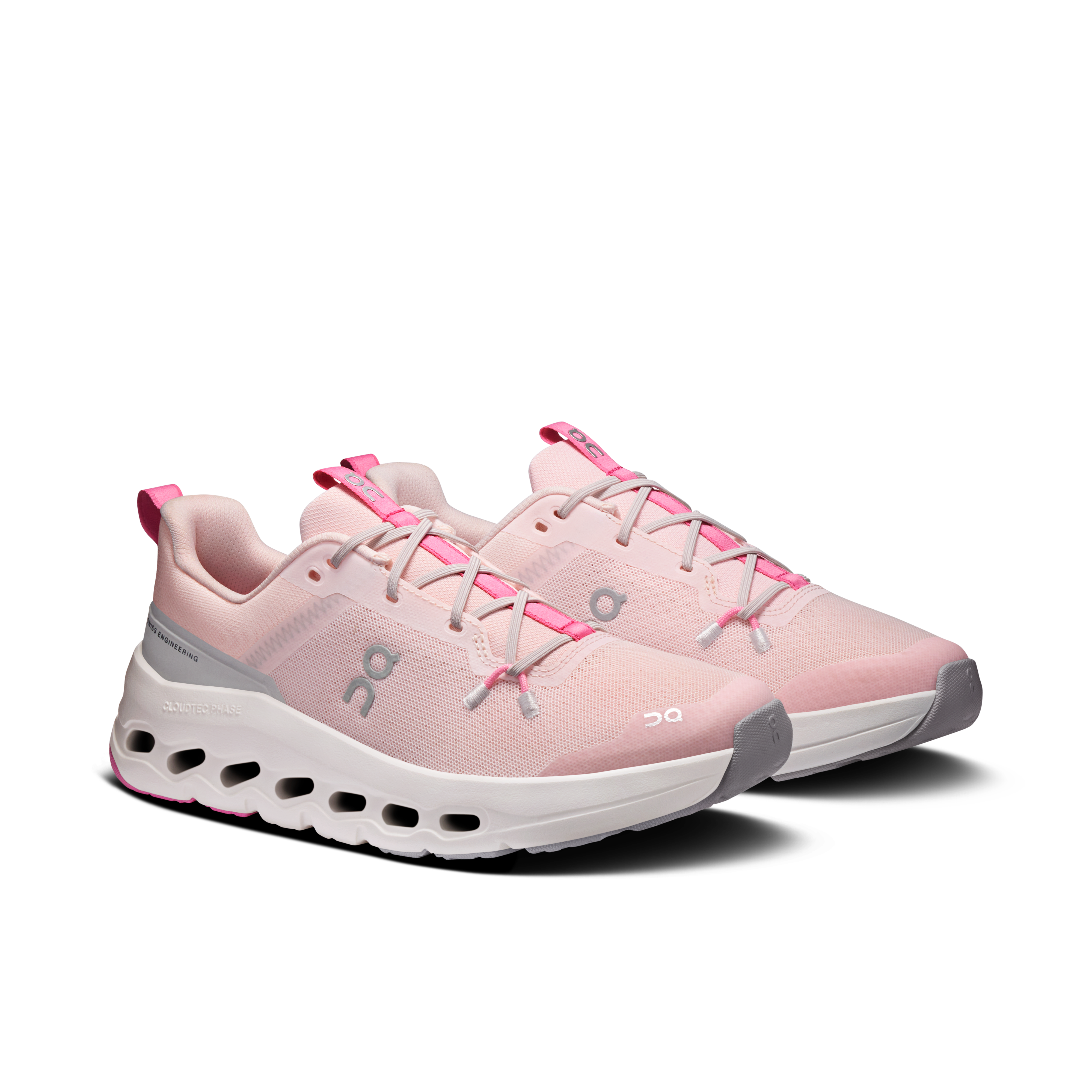 On Cloudleap Salt & Bubblegum Ados Active Life Chaussures