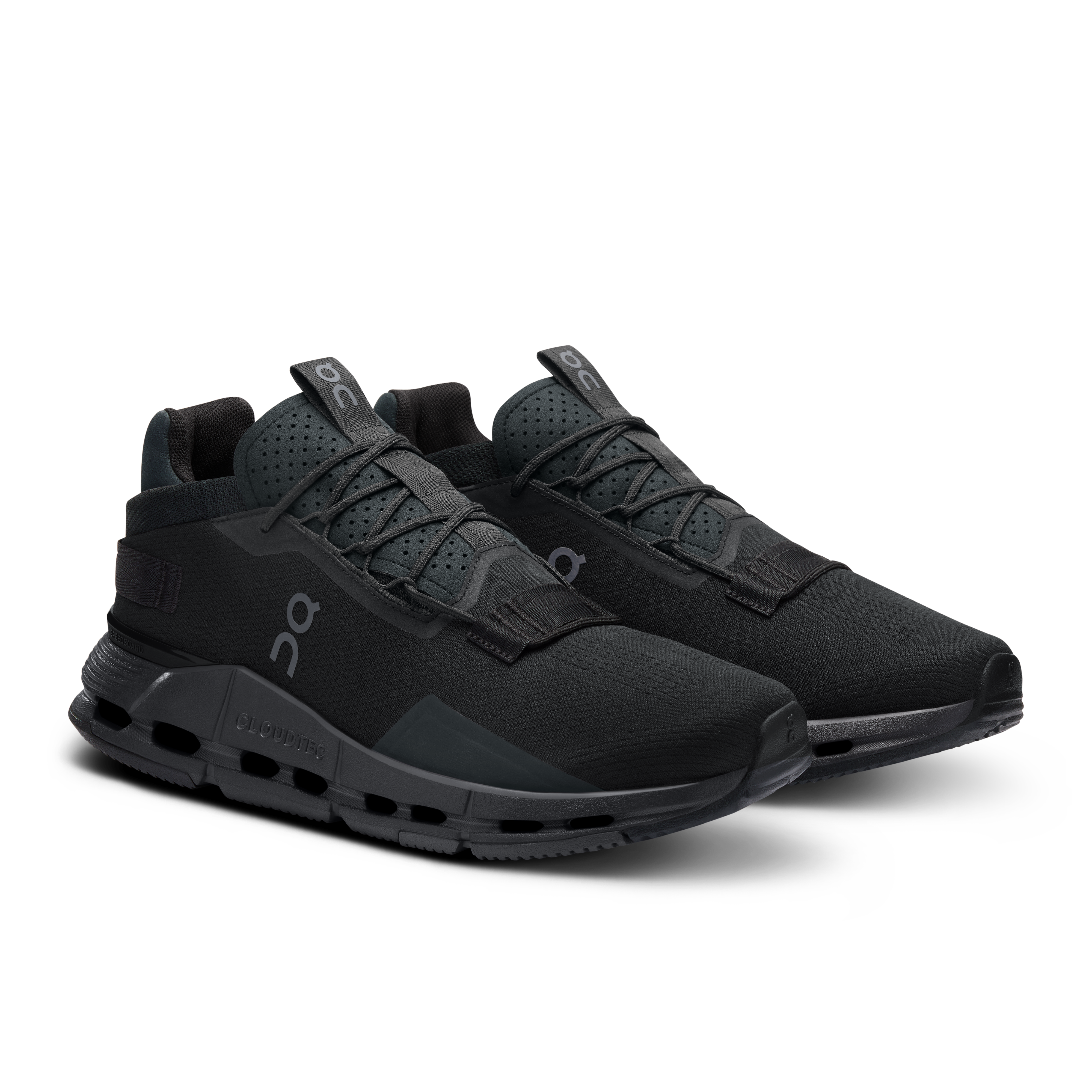 On Cloudnova 2 All Black Femme Active Life Chaussures