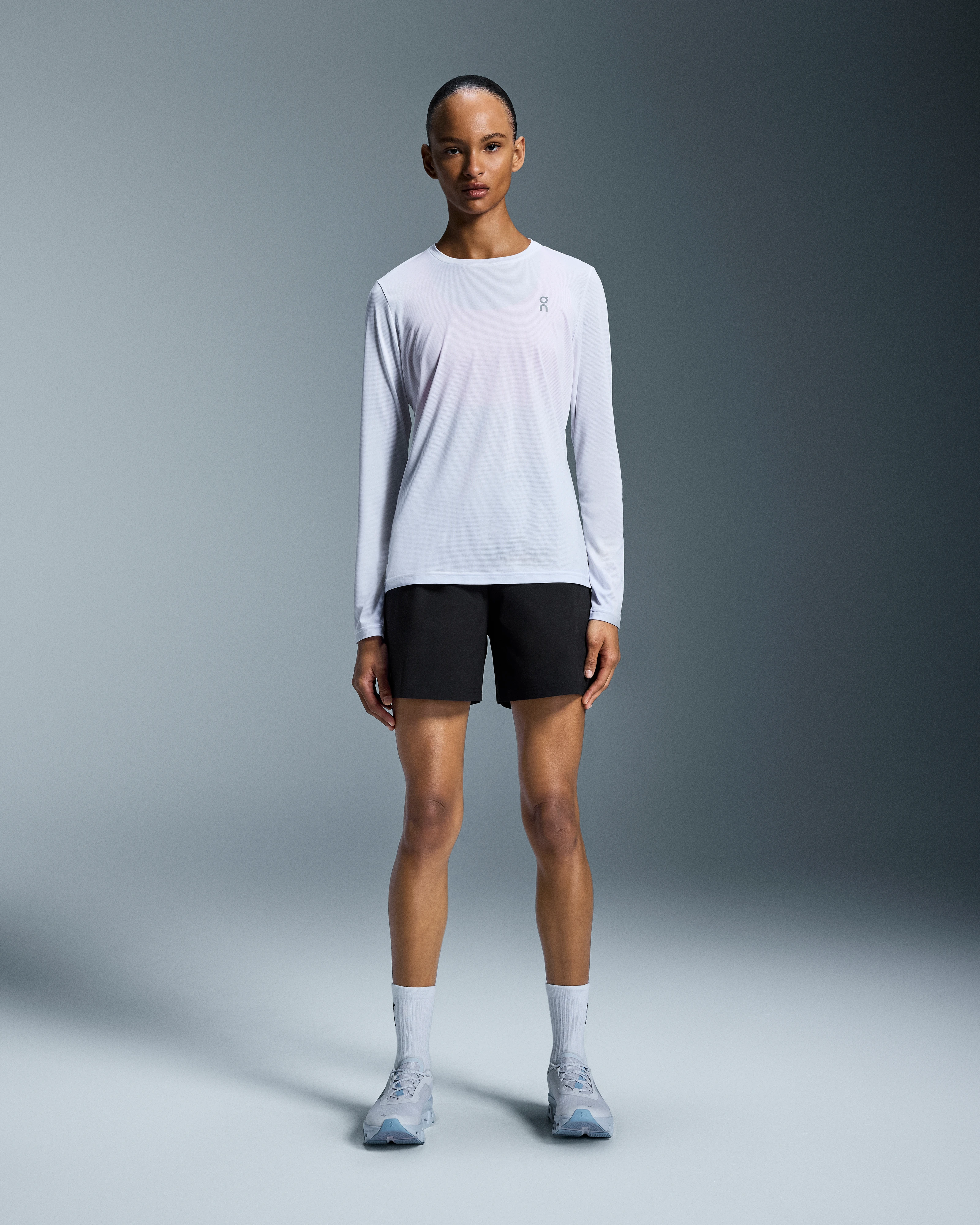 On Core Long-T White Femme Hauts et t-shirts