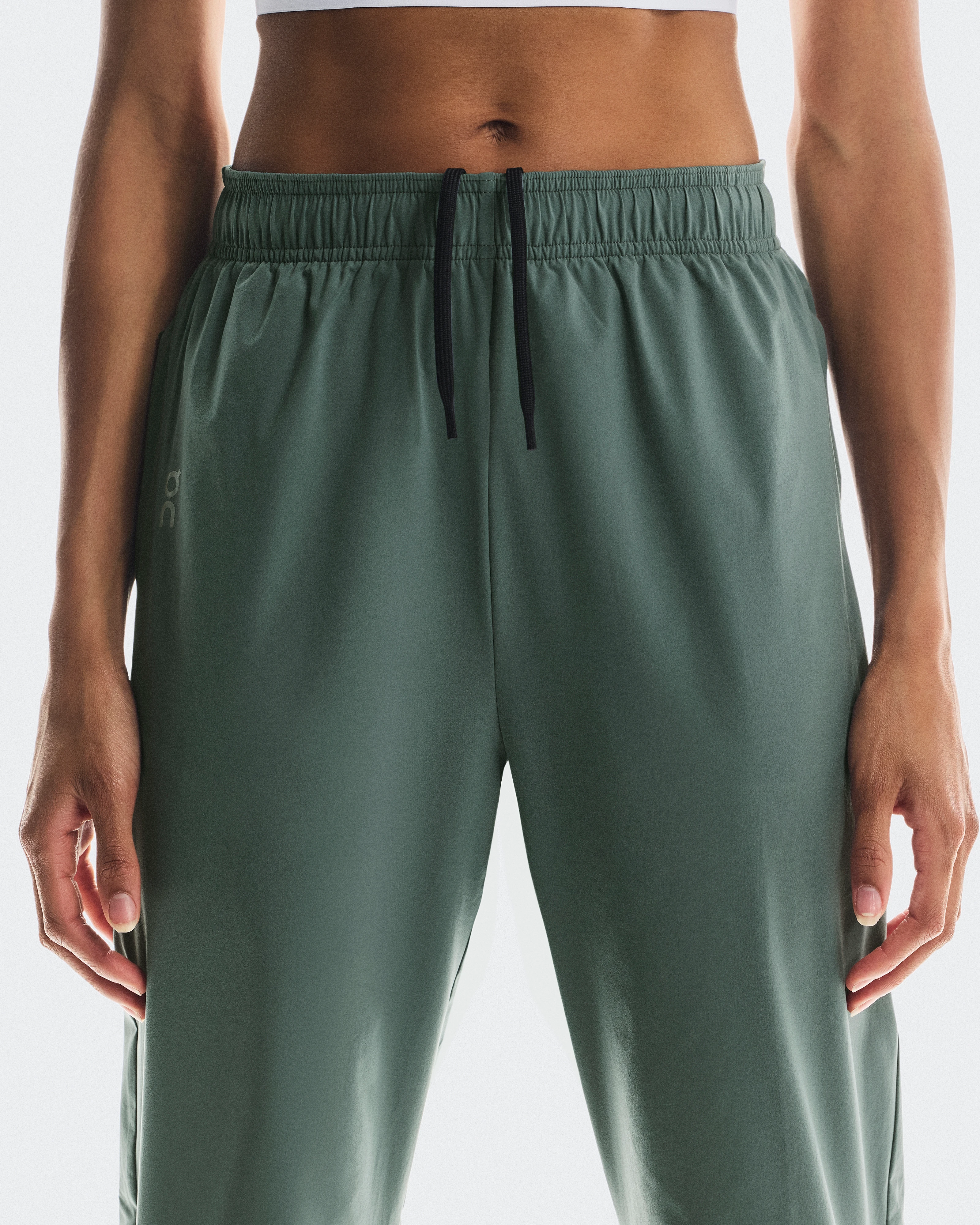 On Core Pants Olive Femme Pantalons