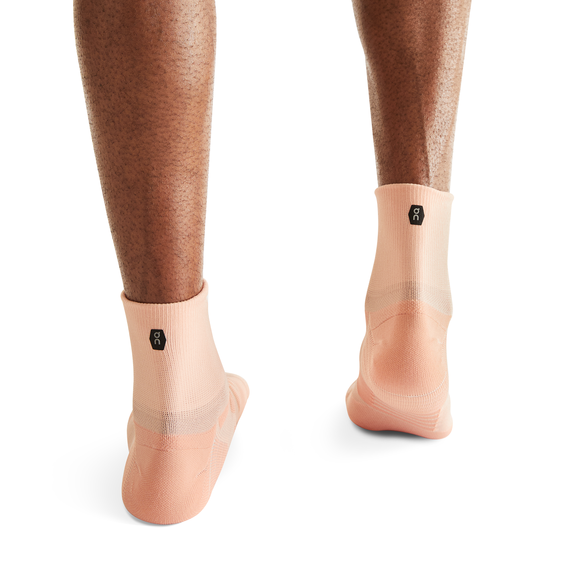 On Performance Mid Sock Rose & Flamingo Homme Chaussettes