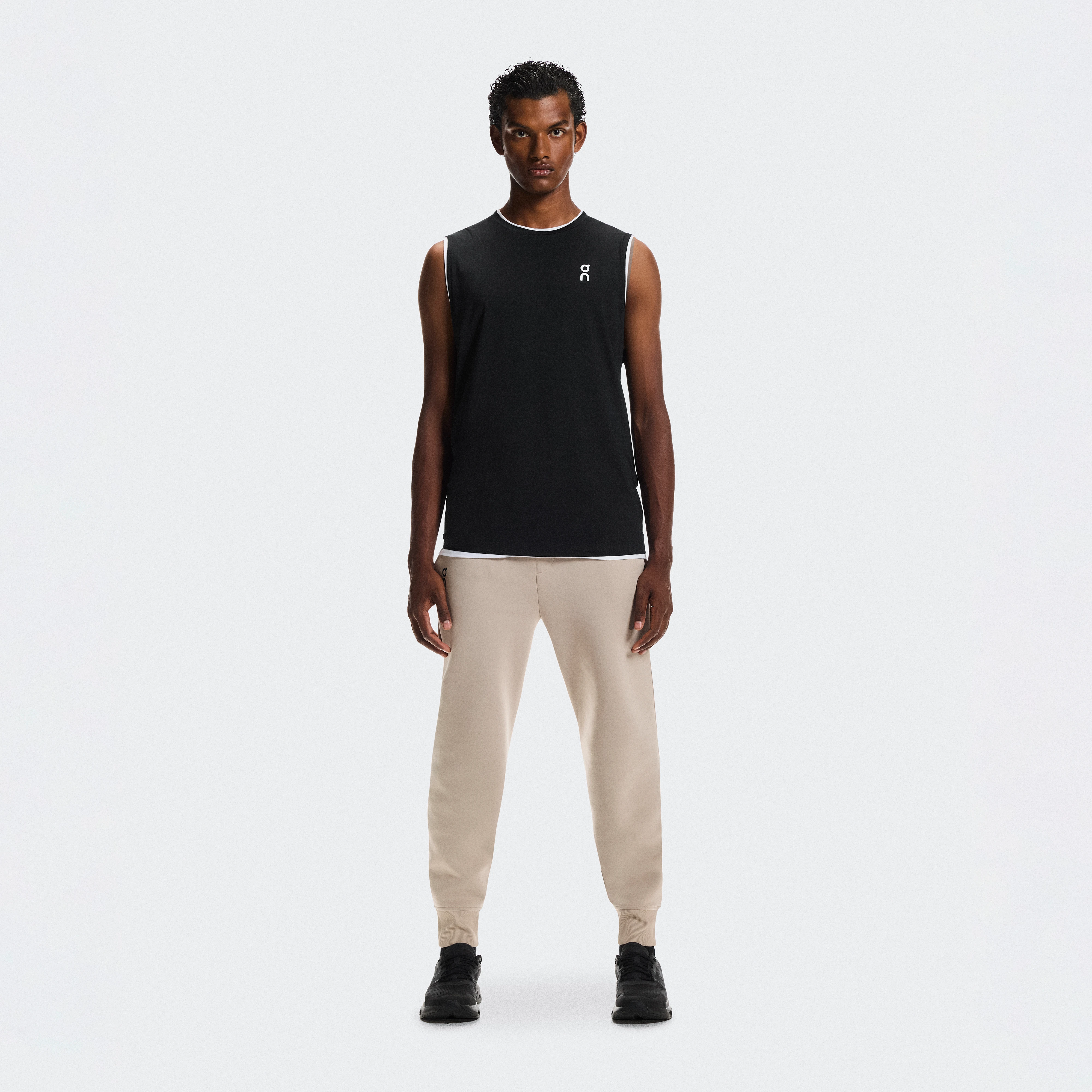 On Focus Tech Sweatpants Desert Homme – Quotidien, voyage, récupération Pantalons