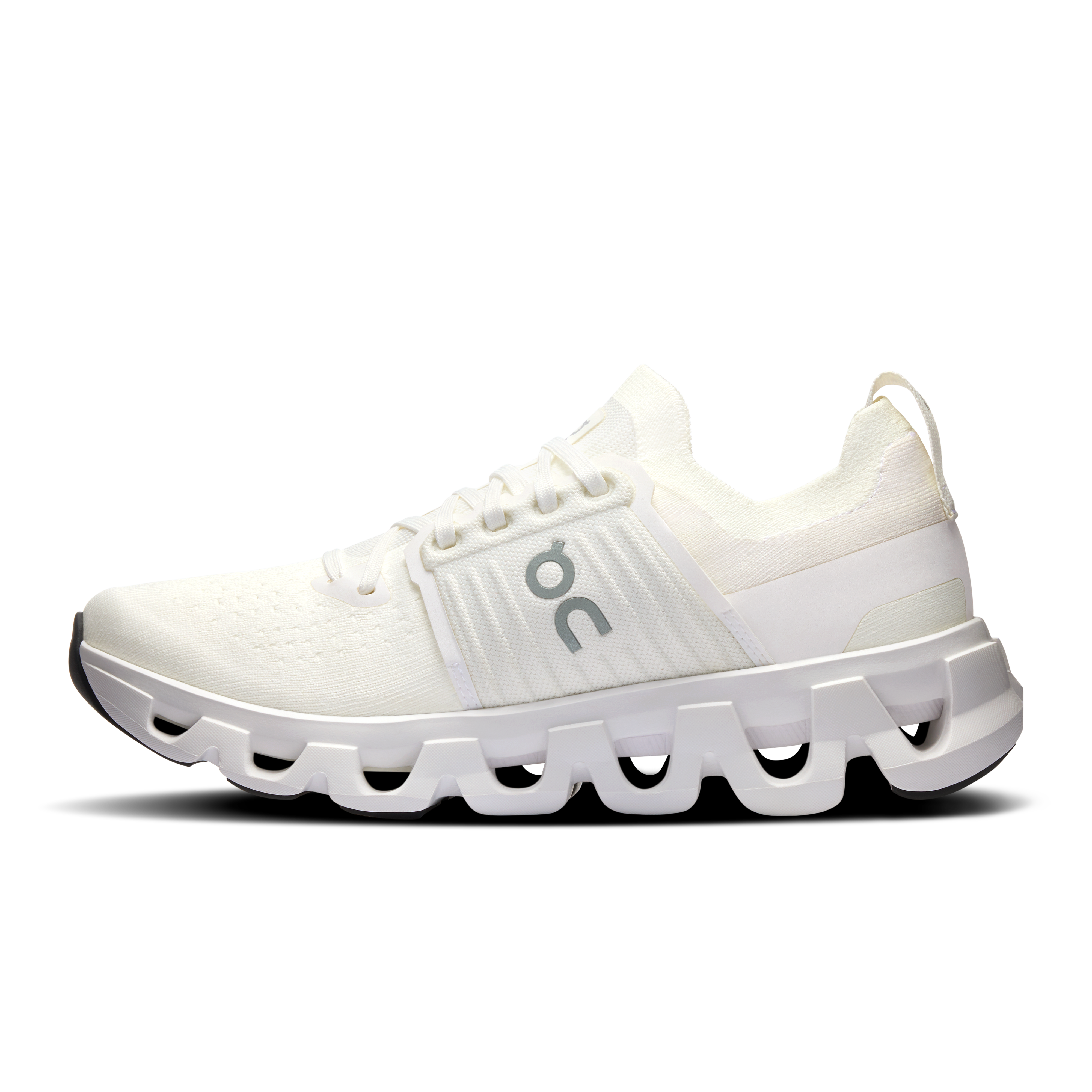 On Cloudswift 4 White & White Femme Running sur route Chaussures