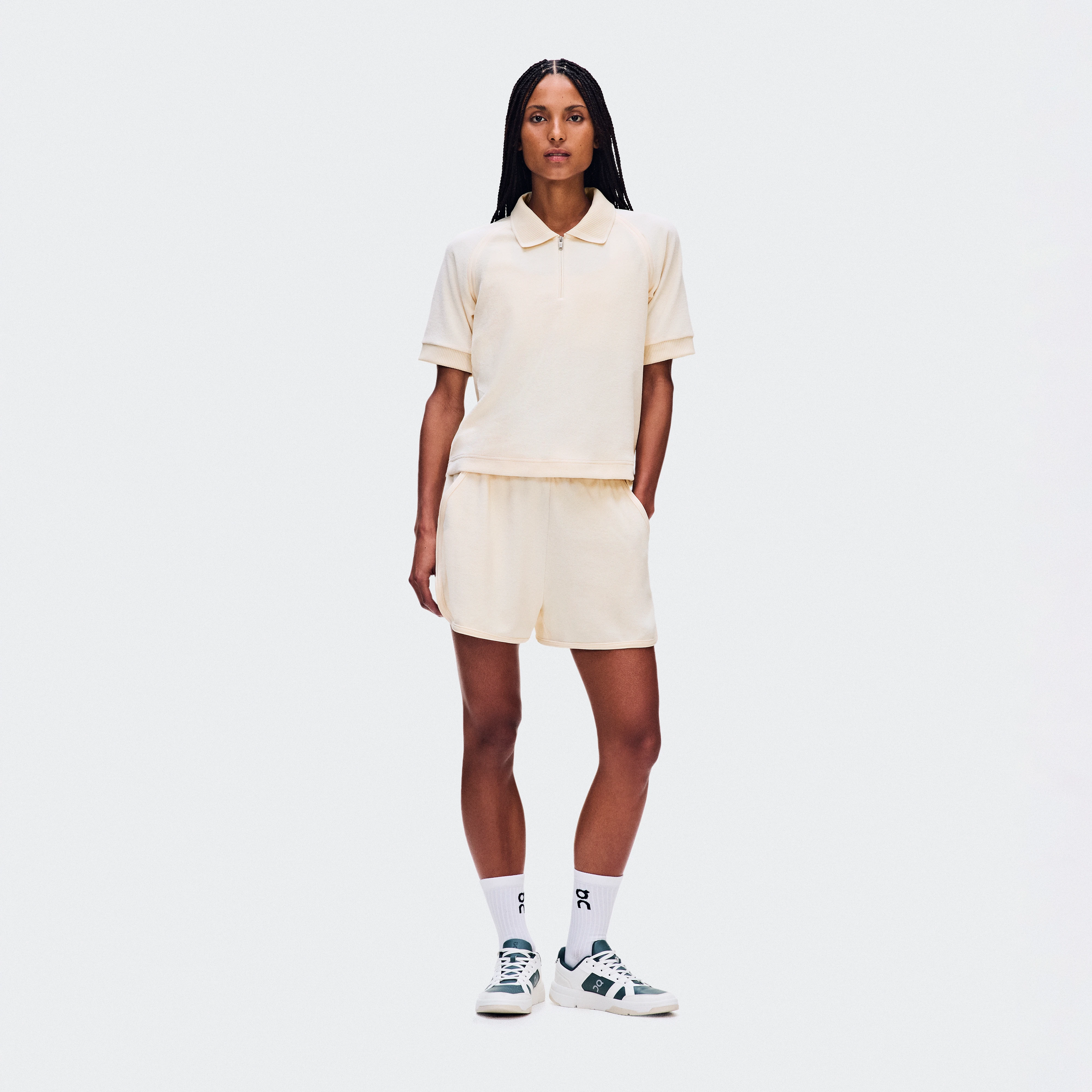 On Courtside Shorts Terry Chantilly Femme – Style tennis, quotidien Active Life Shorts
