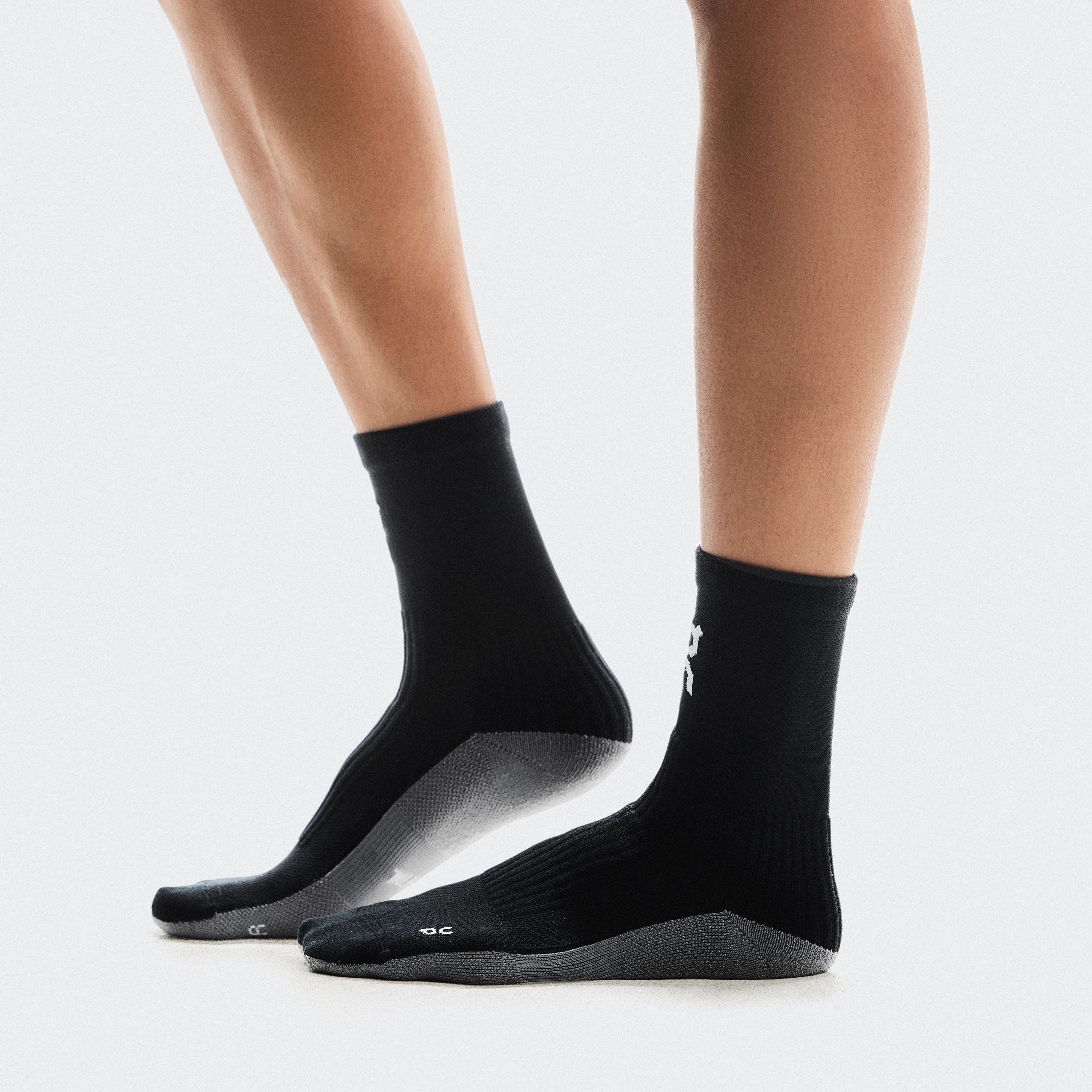 On Trail Sock High 2P Black & Sphinx Unisexe – Randonnée, outdoor, design ergonomique Chaussettes