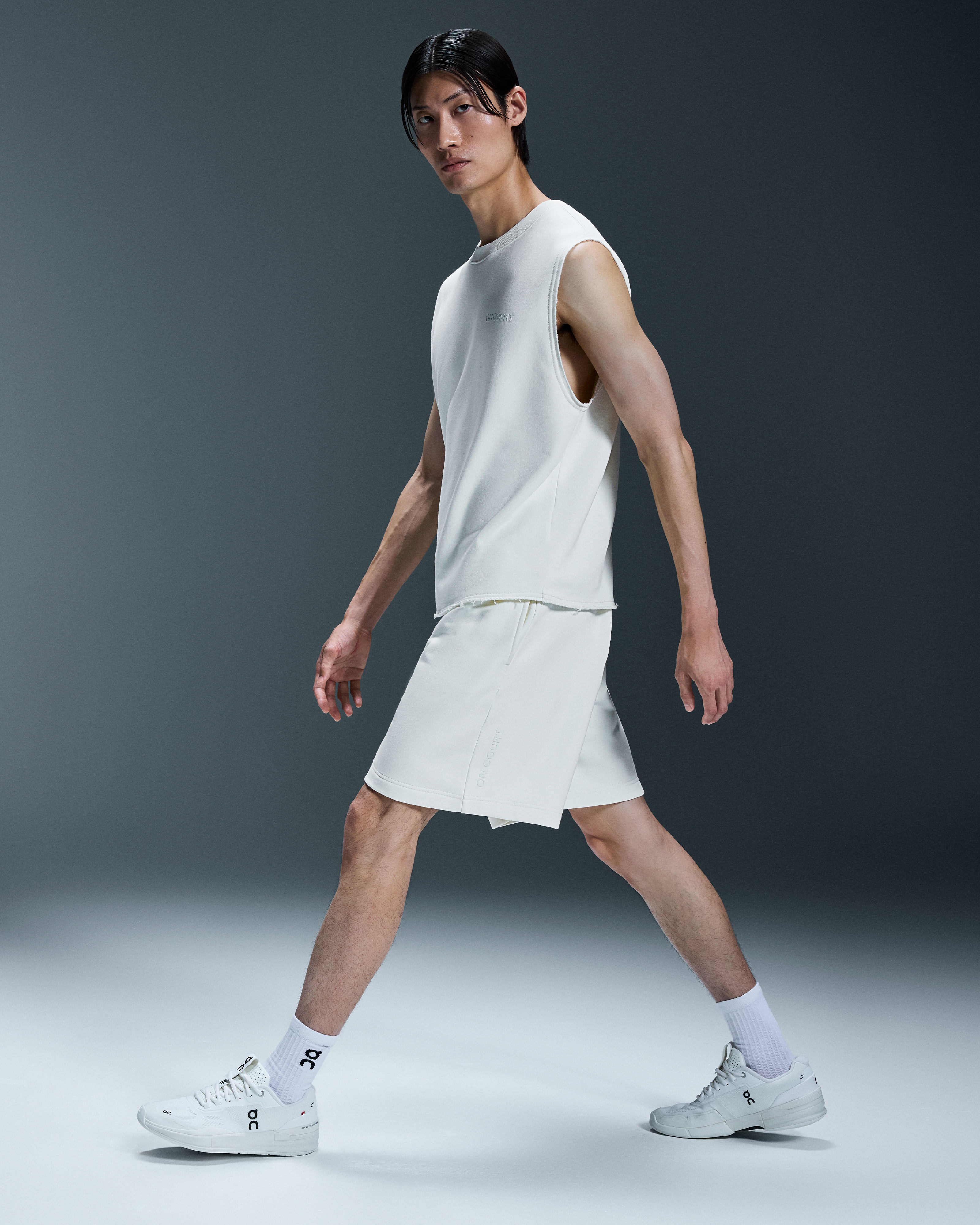 On Open Club Shorts White Homme Shorts