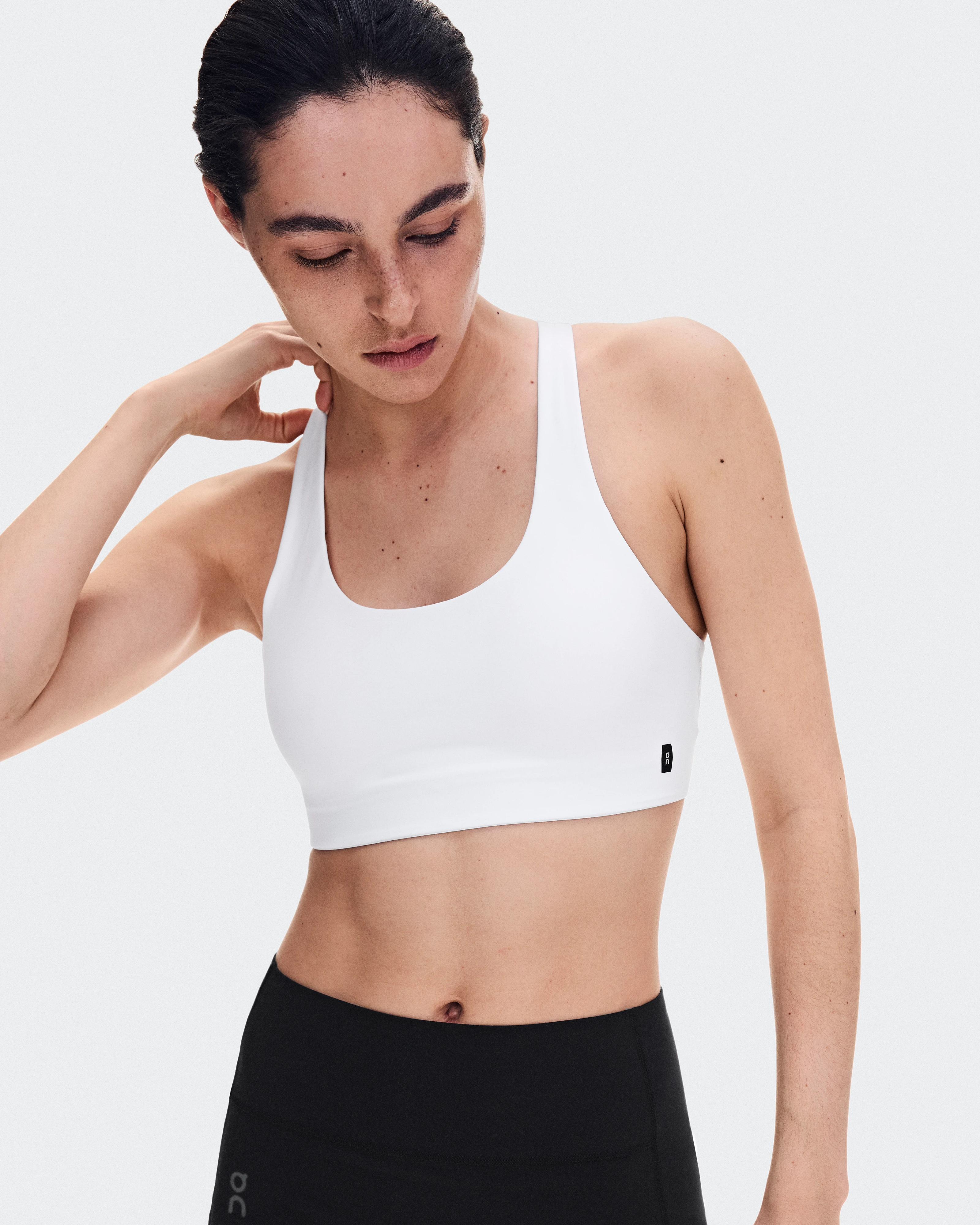 On Studio Racerback Bra White Femme Brassières
