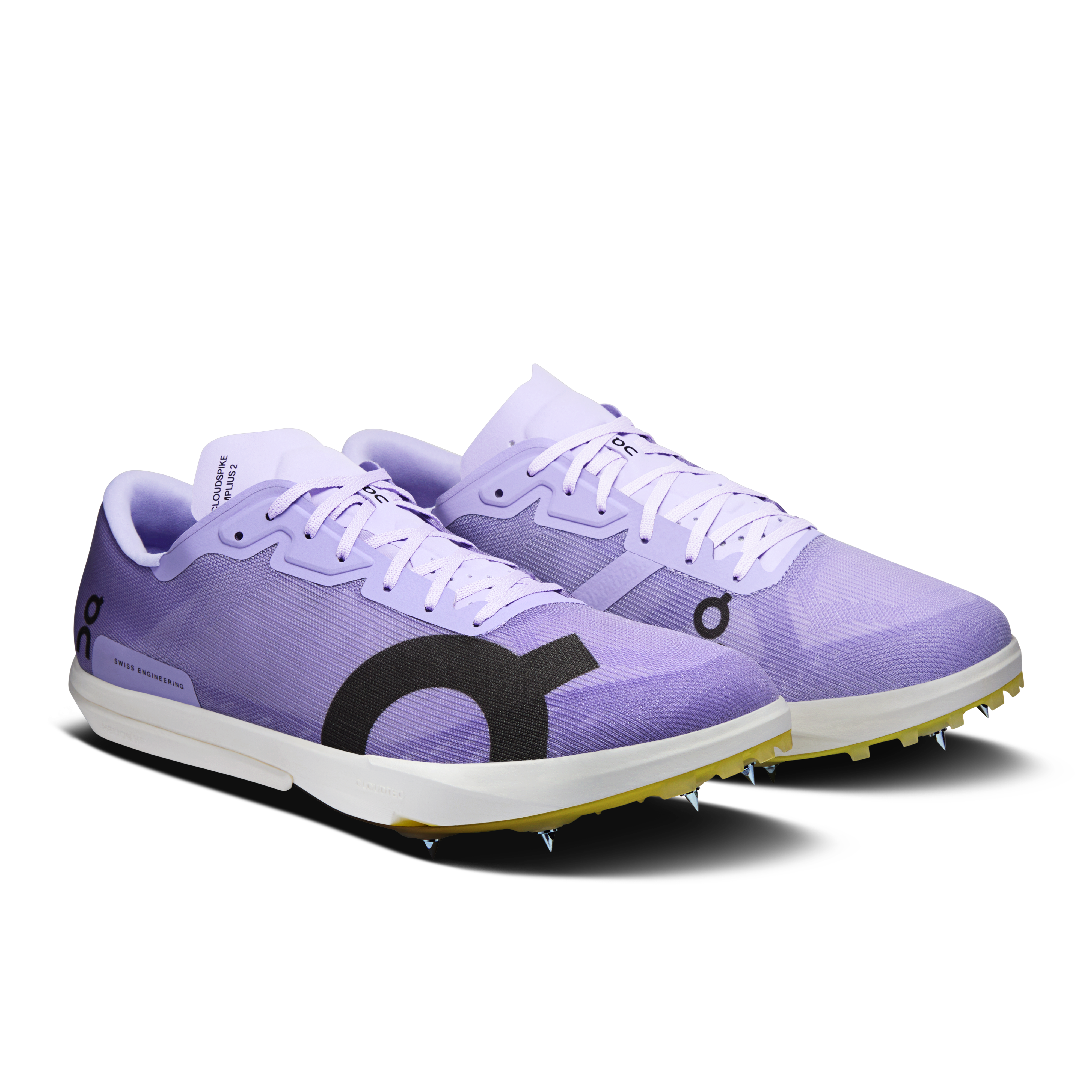On Cloudspike Amplius 2 Bloom & Lime Homme Athlétisme Chaussures