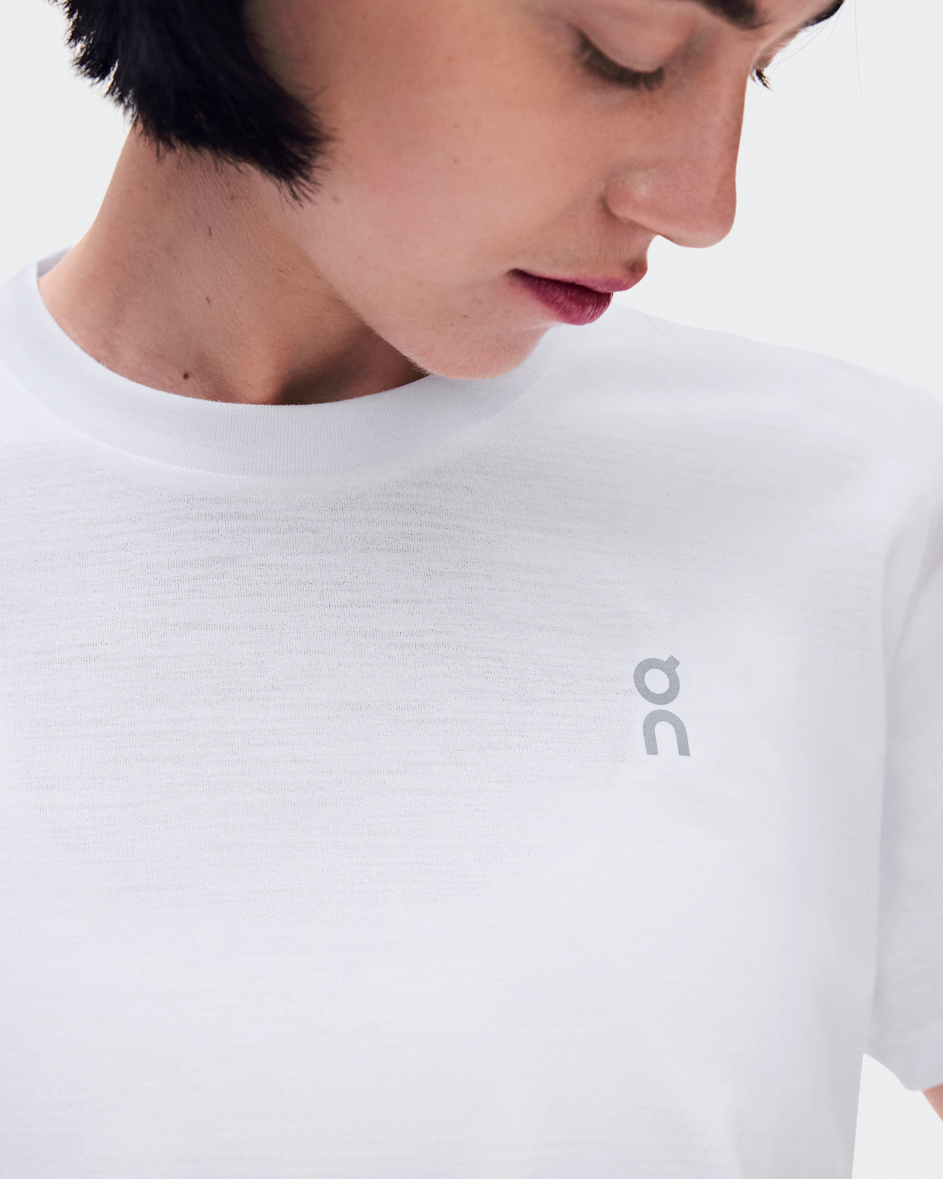 On Train-T Crop White Femme Hauts et t-shirts