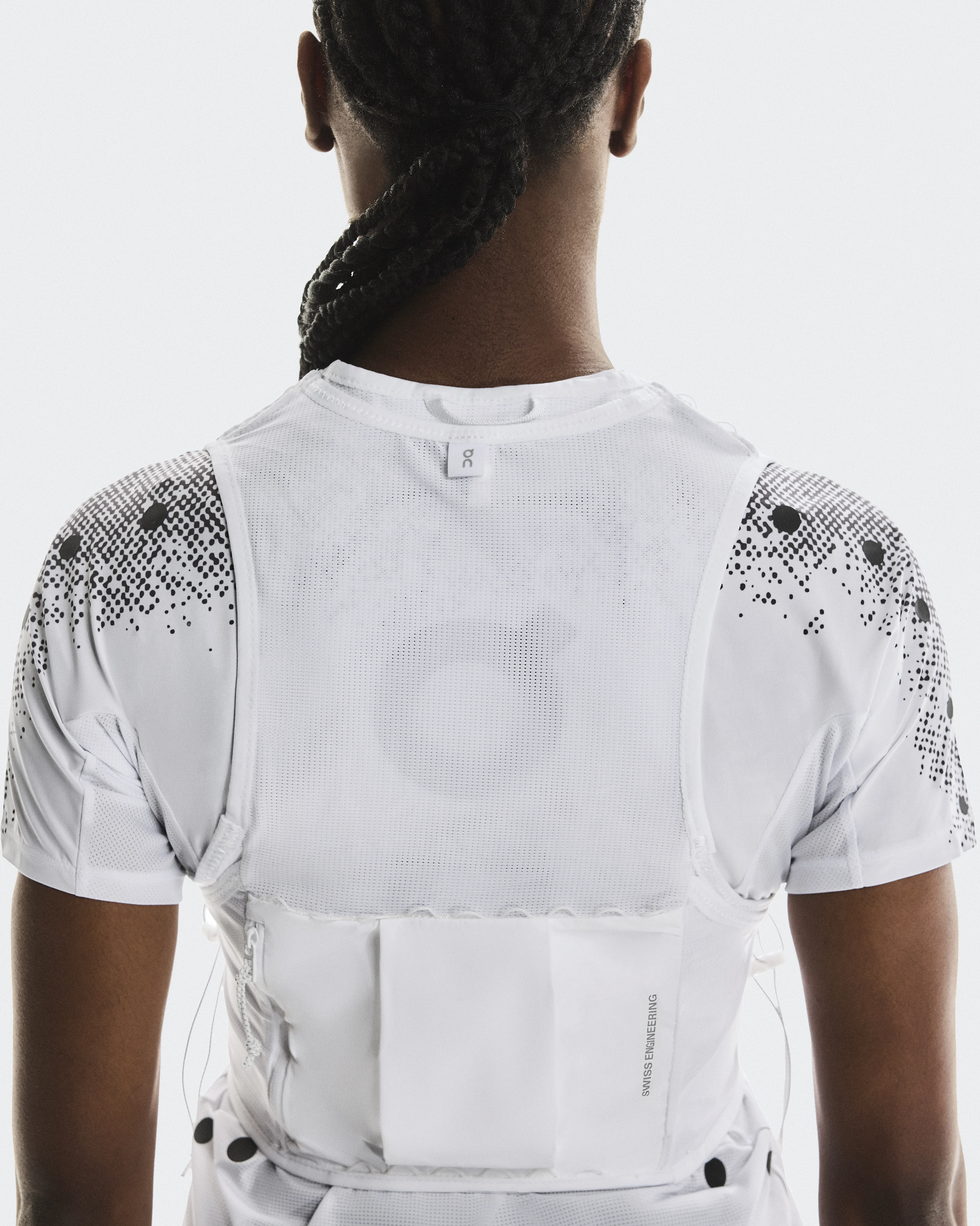 On Ultra Vest Pro White Unisexe Gilet