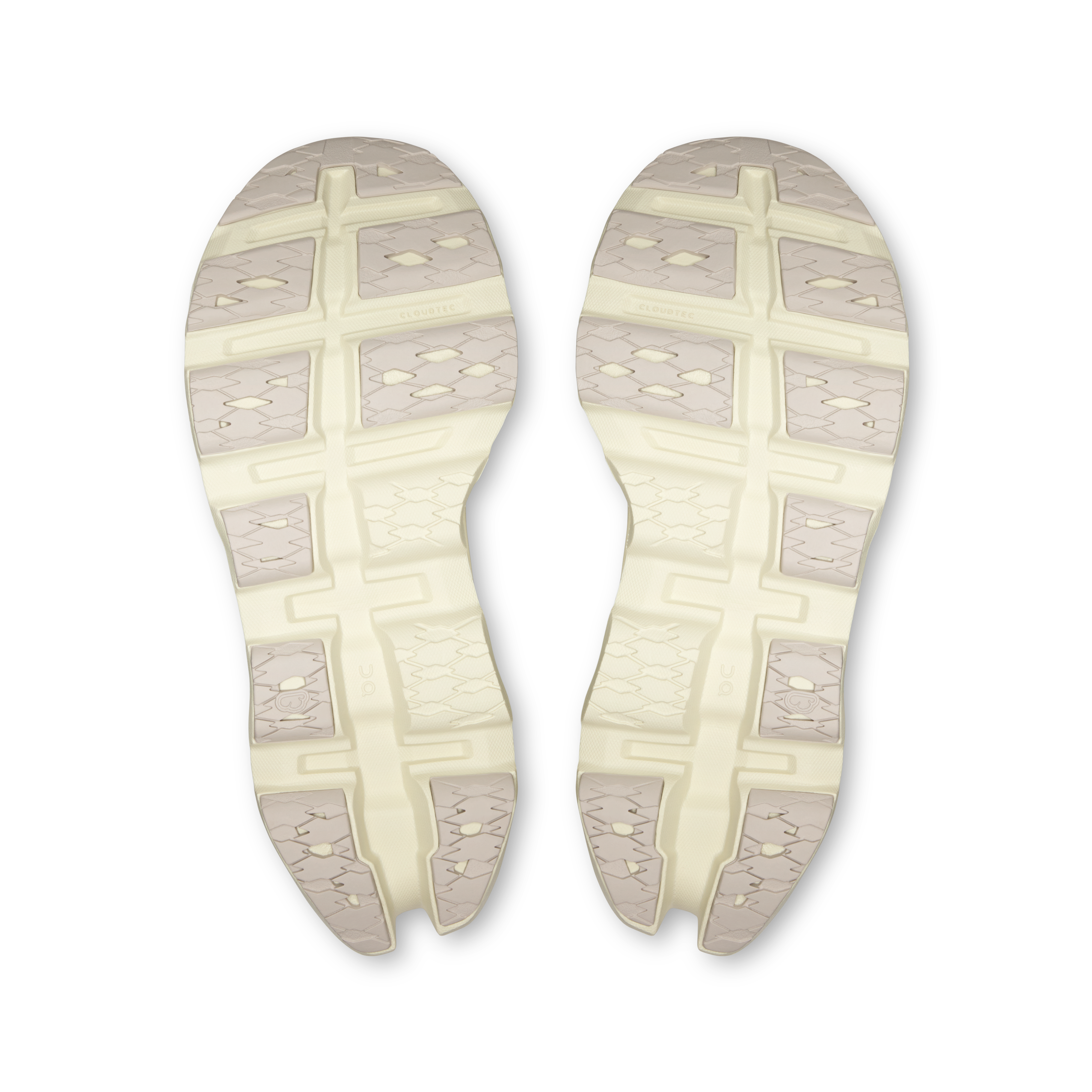 On Cloudmonster 3 Ivory & Seedling Femme Running sur route Chaussures