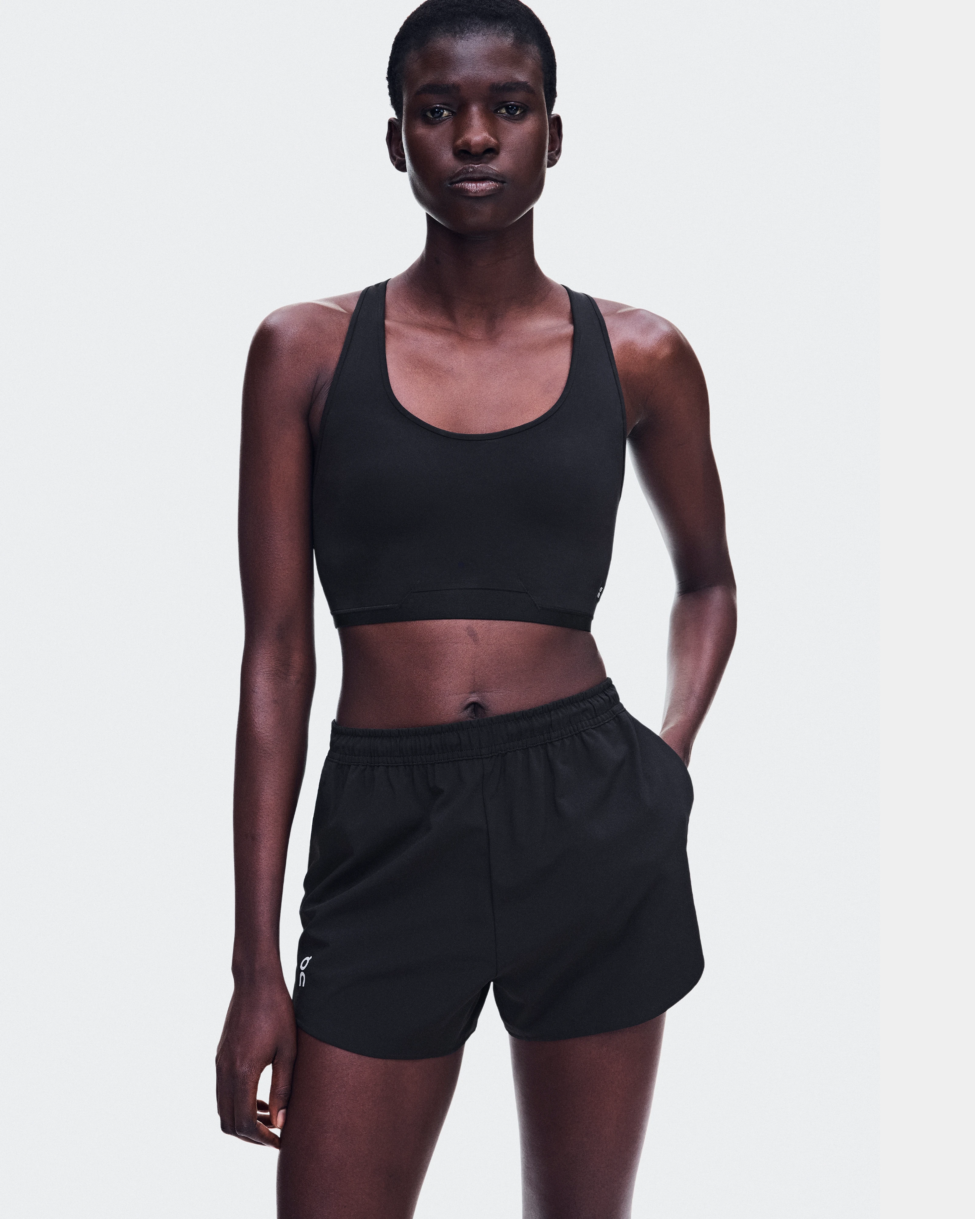 On Train Shorts 3" Black Femme Shorts