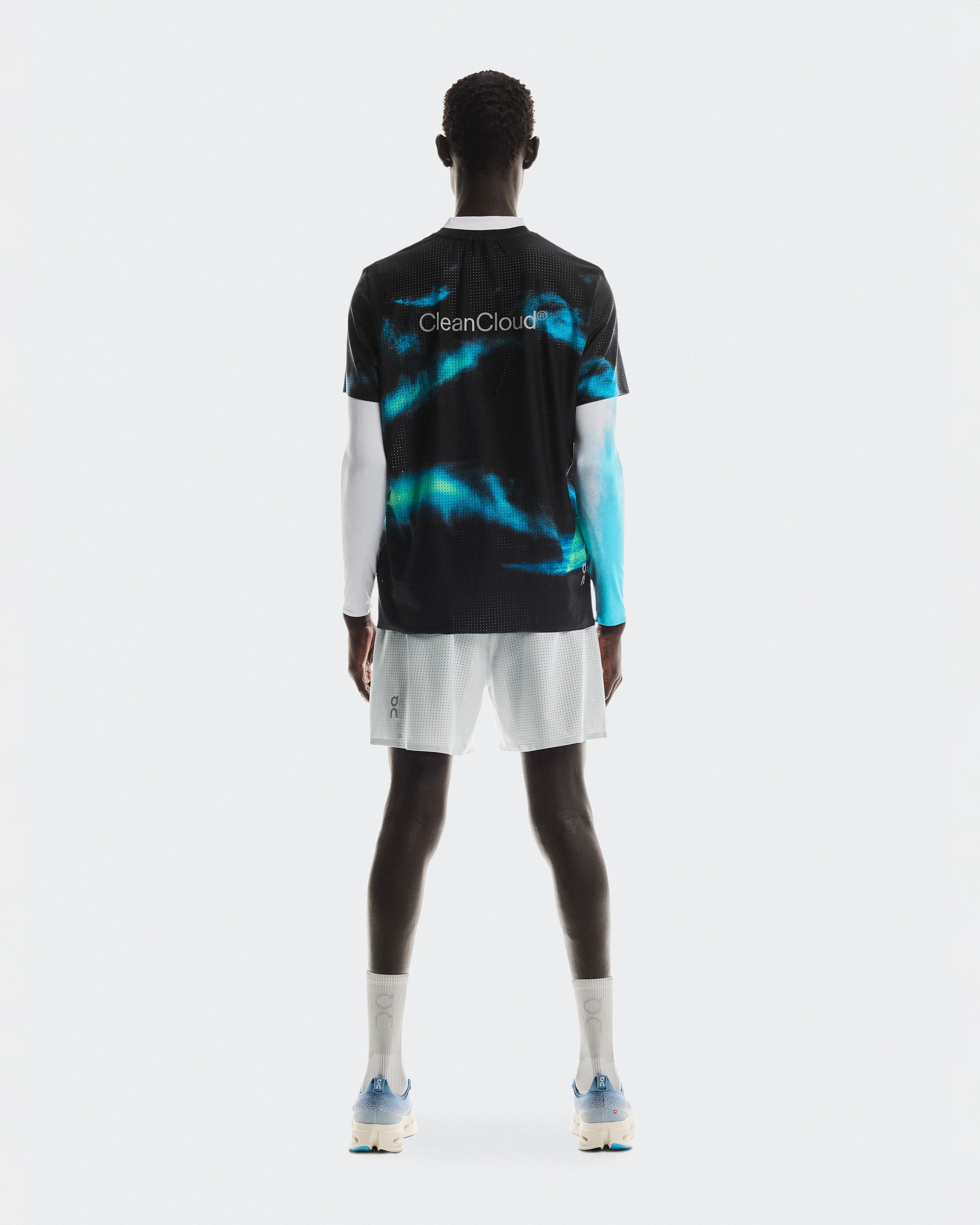 On Pace Mesh Shorts Glacier Homme Shorts