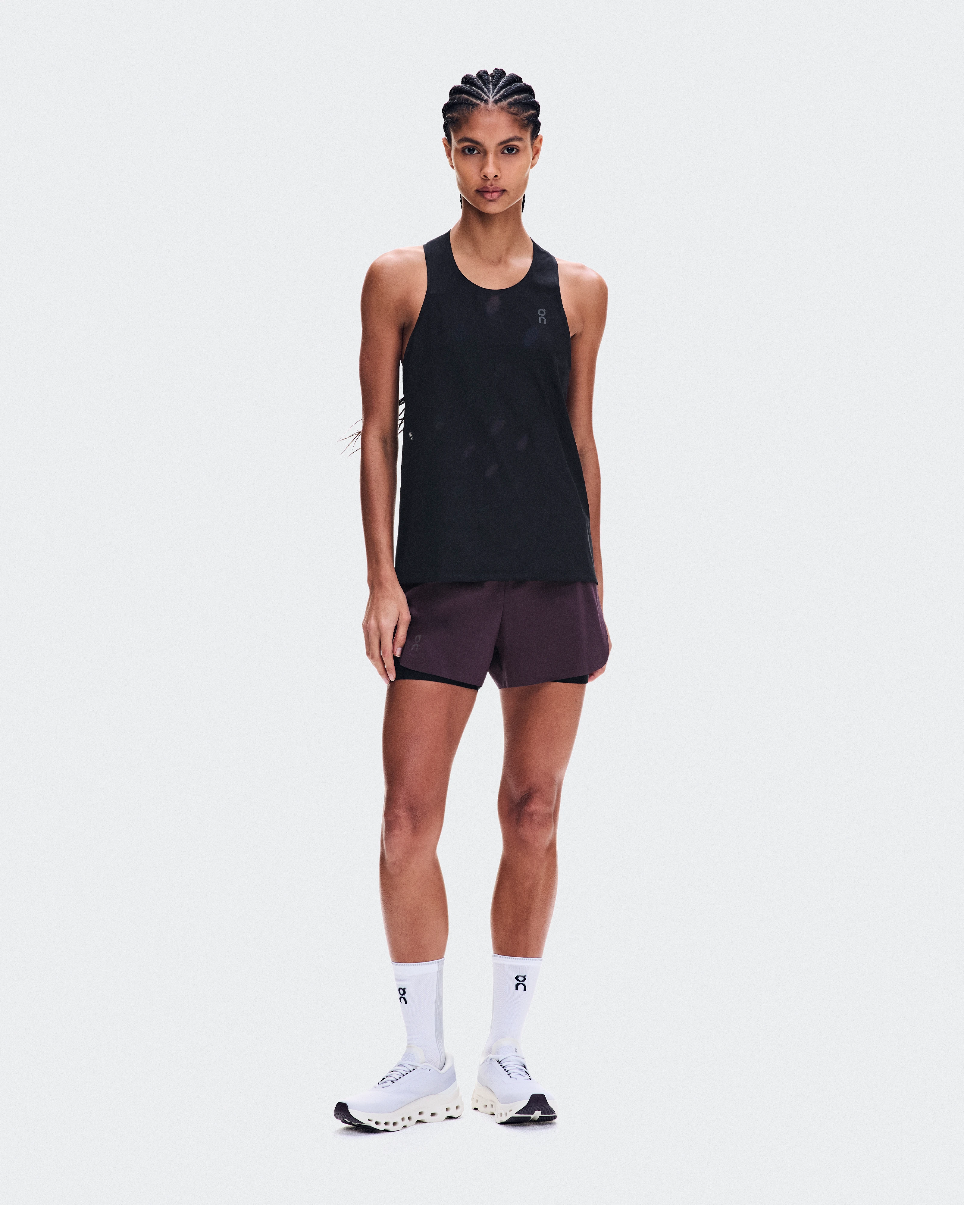 On Zero Tank Breathe Black Femme Hauts et t-shirts