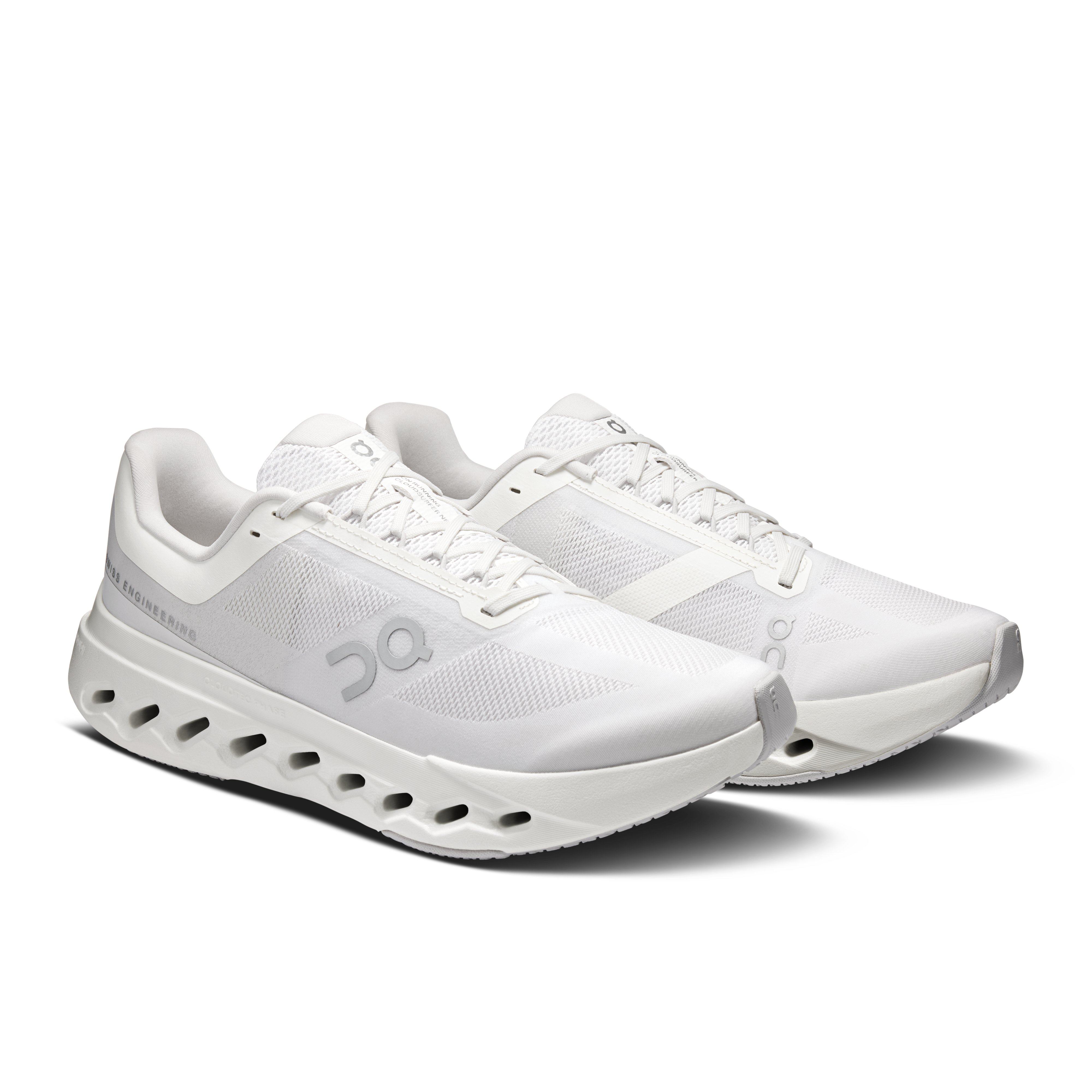 On Cloudsurfer Next White & White Homme Running sur route Chaussures