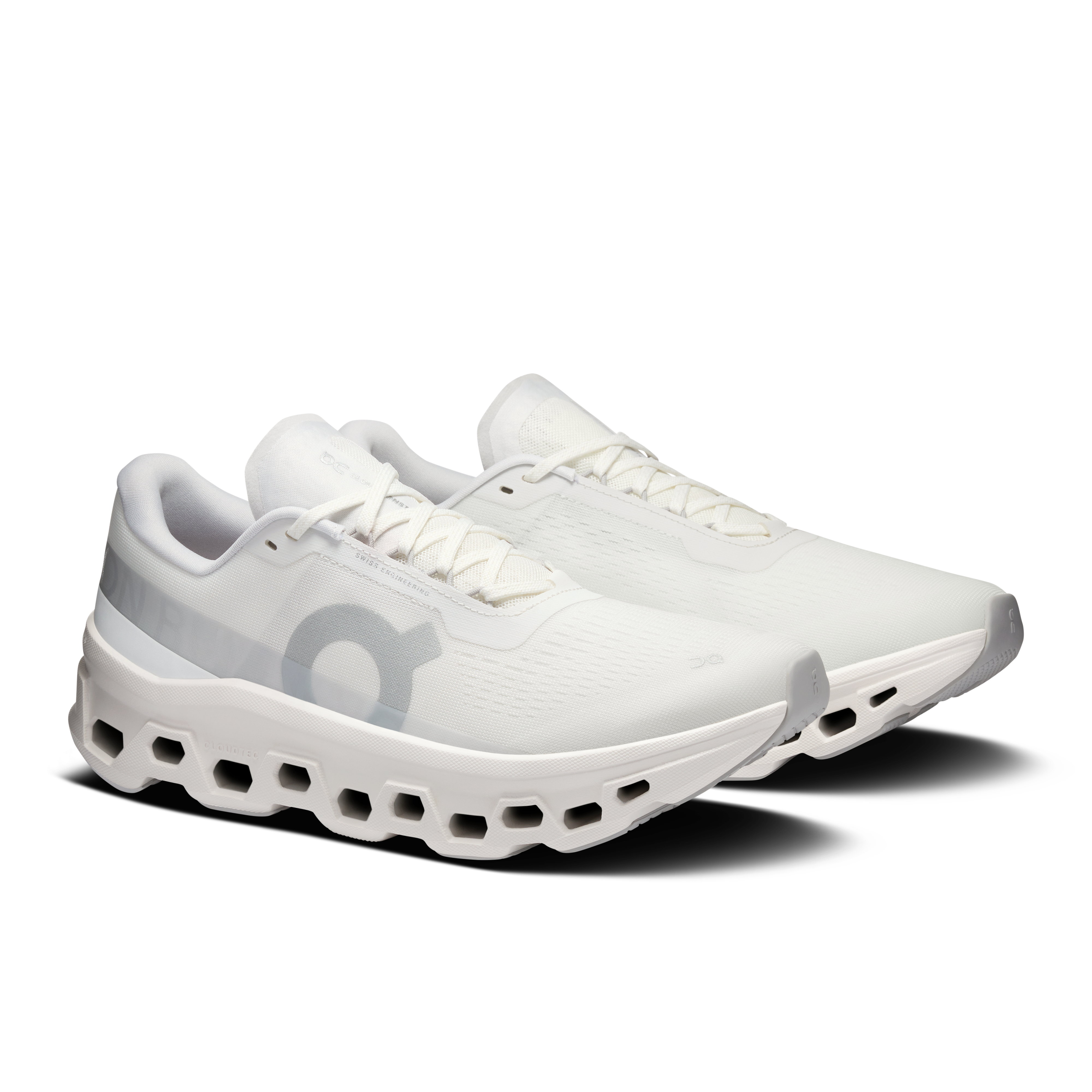 On Cloudmonster 1 White & White Homme Active Life Chaussures