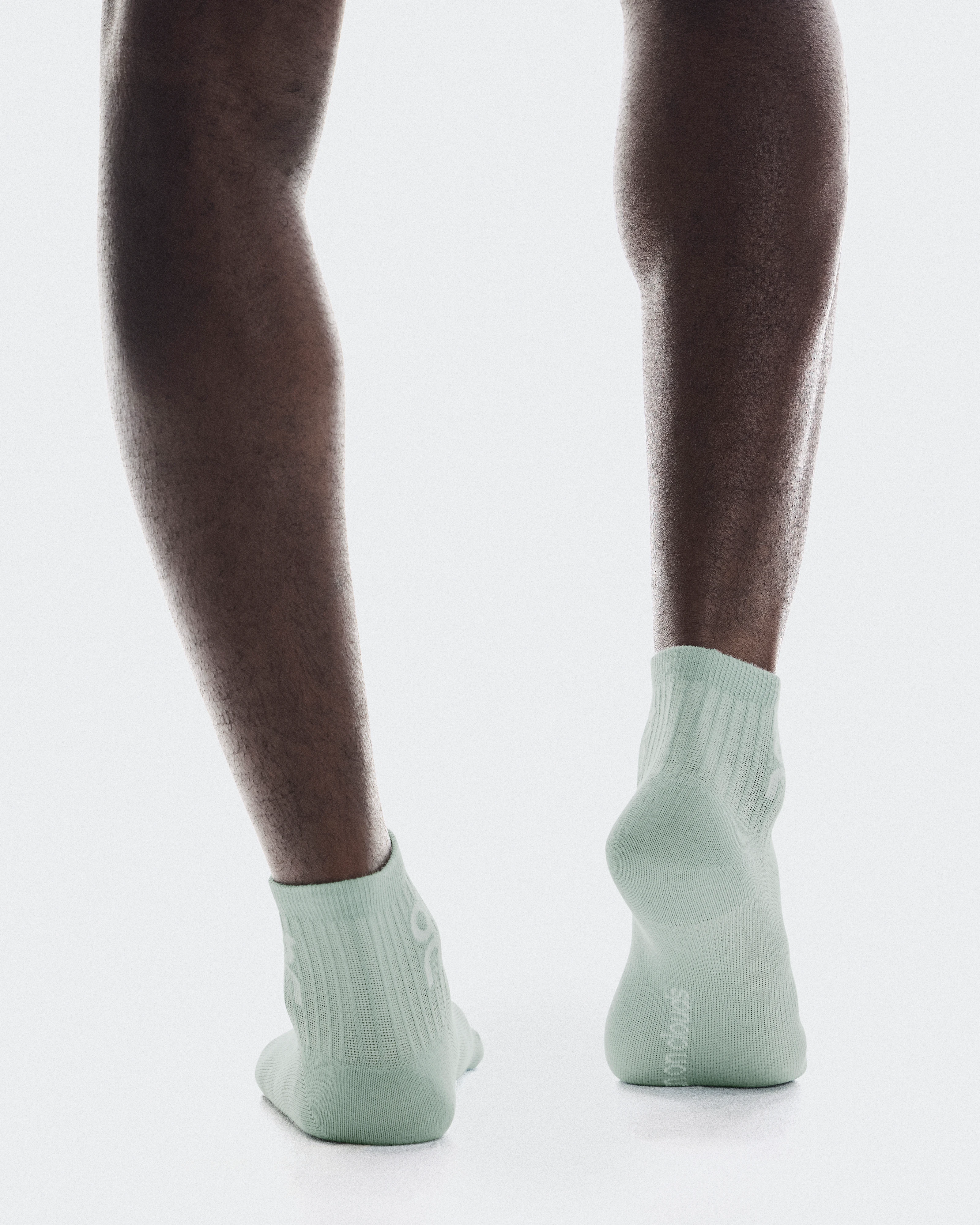 On Logo Sock Mid 3P Wash & Navy Unisexe Chaussettes
