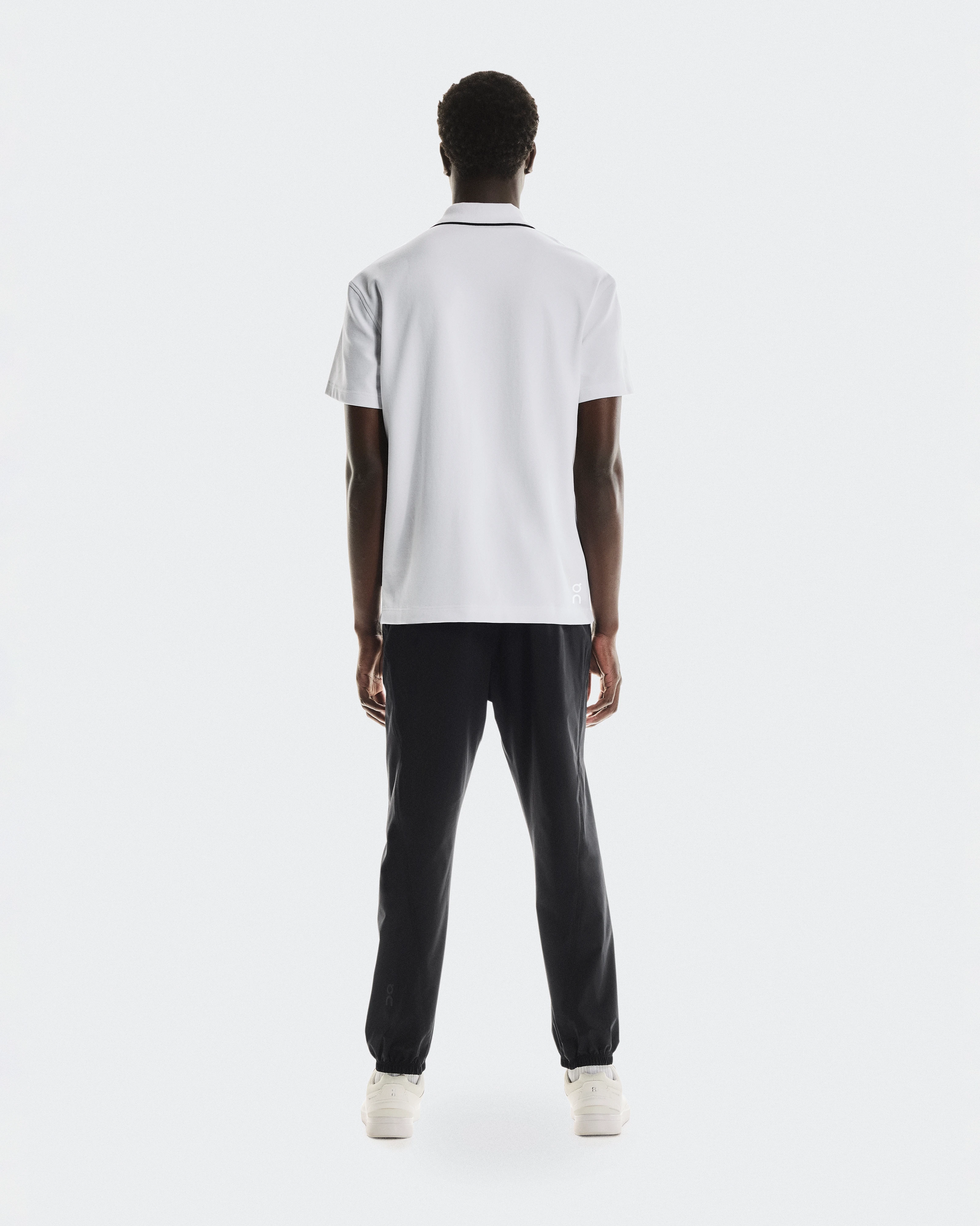 On Courtside Polo White Homme Hauts et t-shirts
