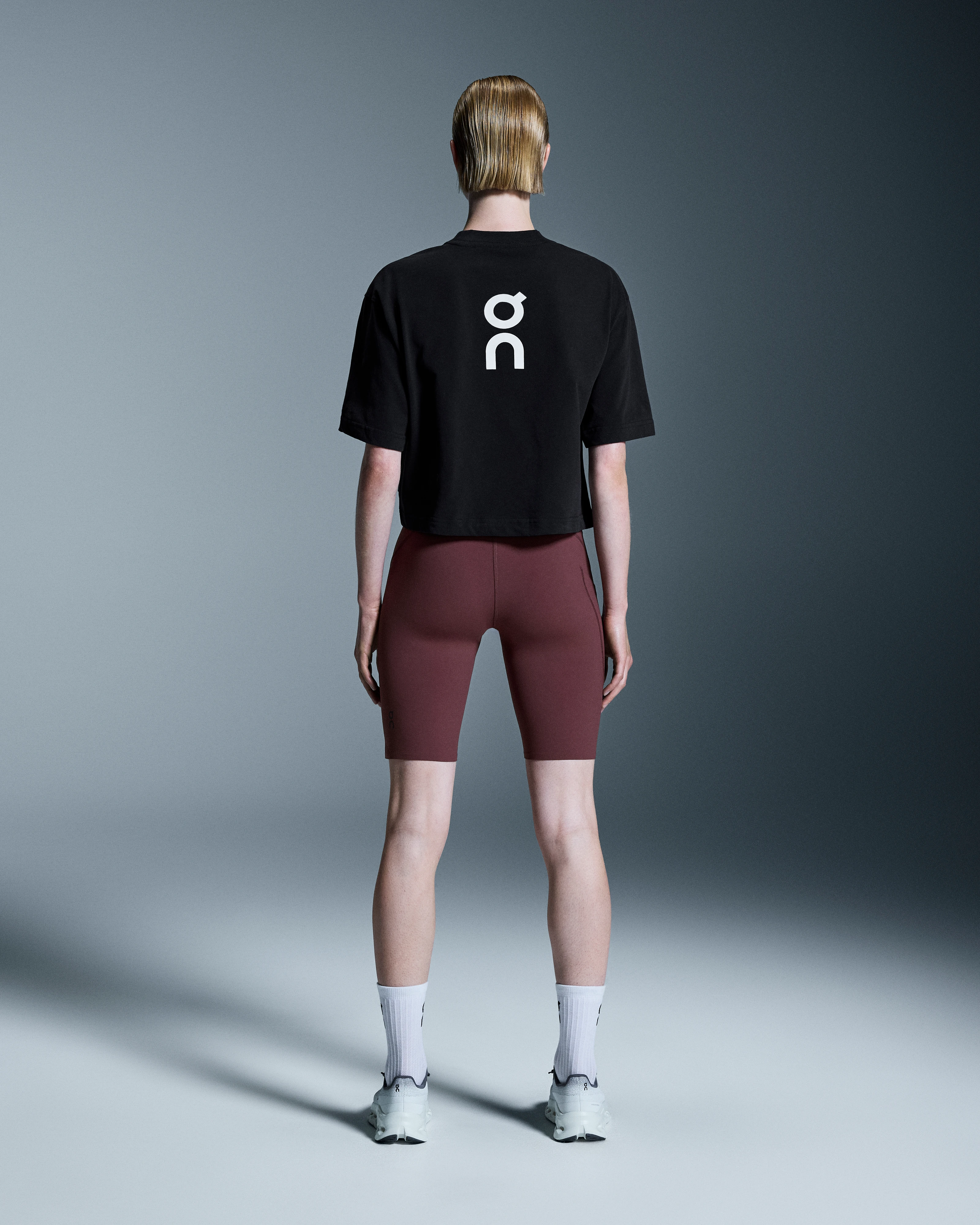 On Club Boxy-T Black Femme Hauts et t-shirts