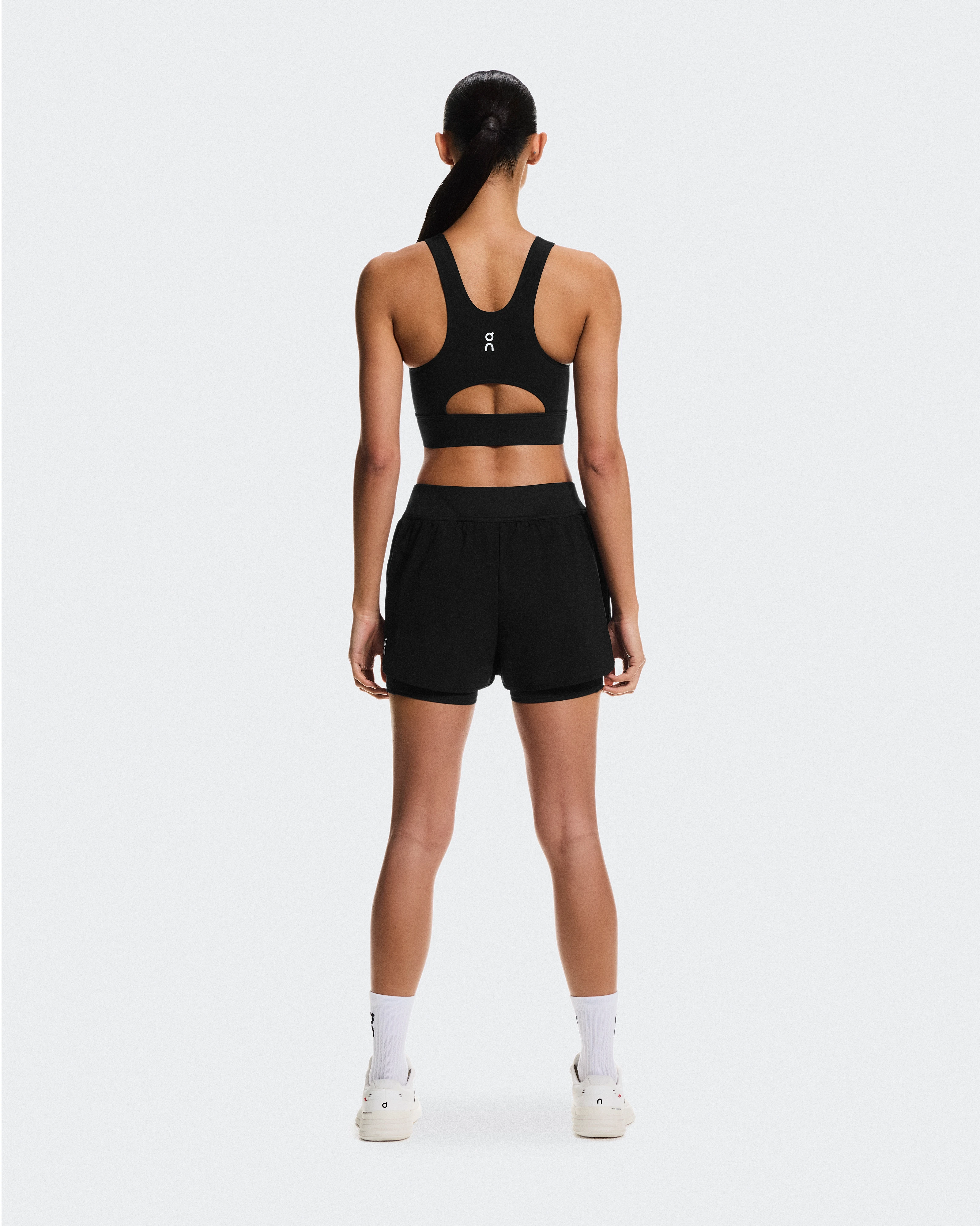 On Court Crop Top Black Femme Hauts et t-shirts