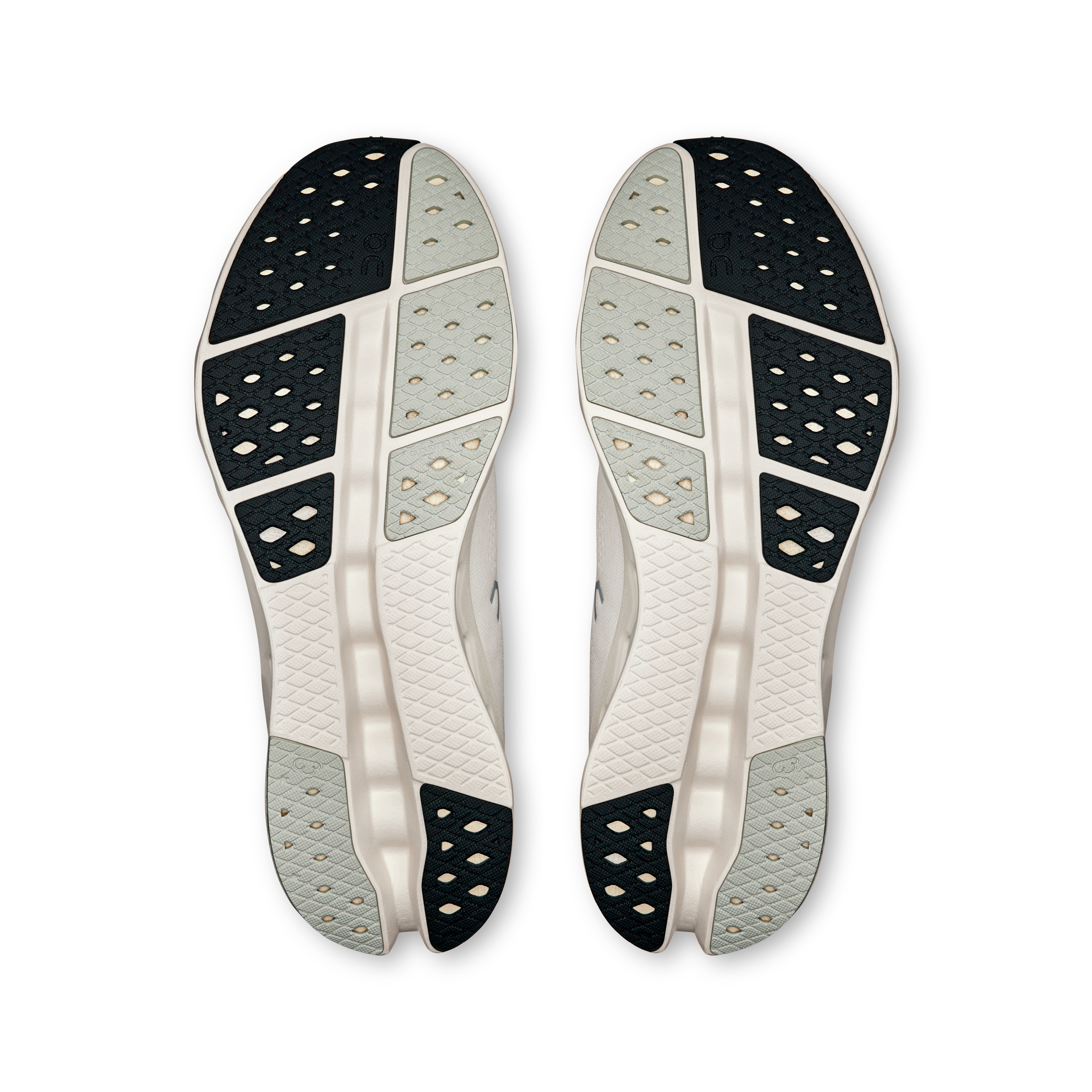 On Cloudsurfer 2 Wide Ivory & Ivory Homme Running sur route Chaussures