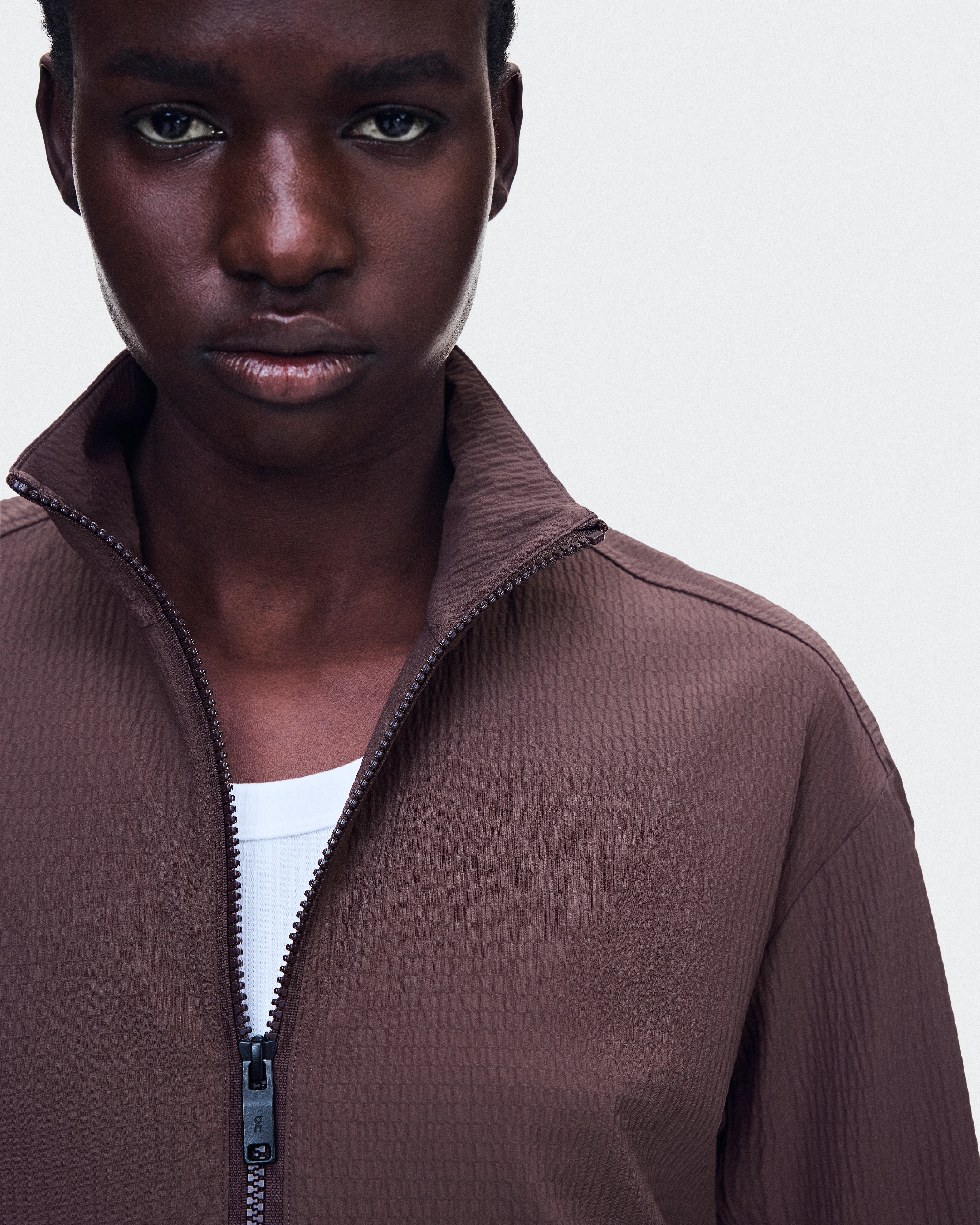 On Courtside 1/2 Zip Eaze Mulberry Femme Sweats à capuche et sweats