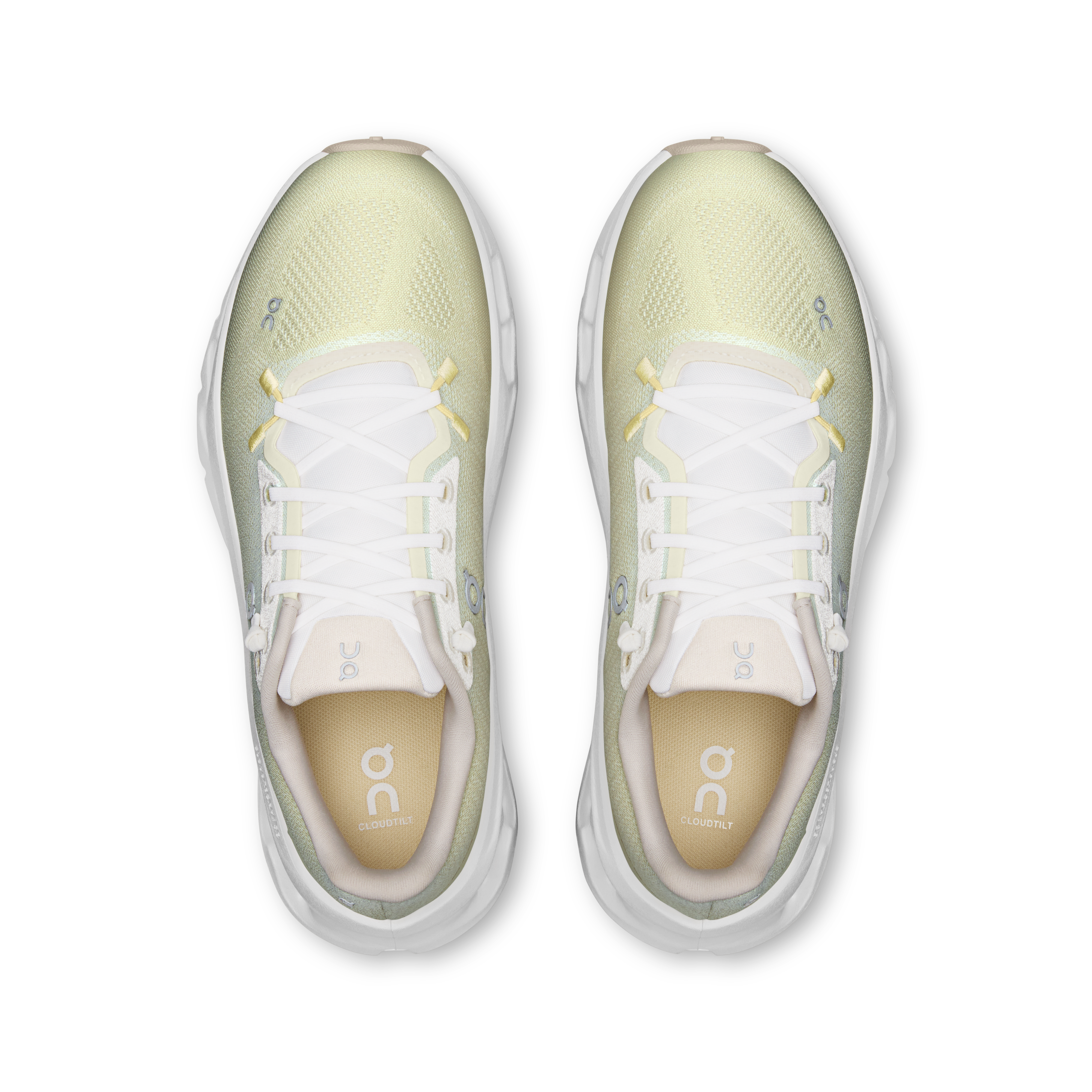 On Cloudtilt White & Bran Femme Active Life Chaussures