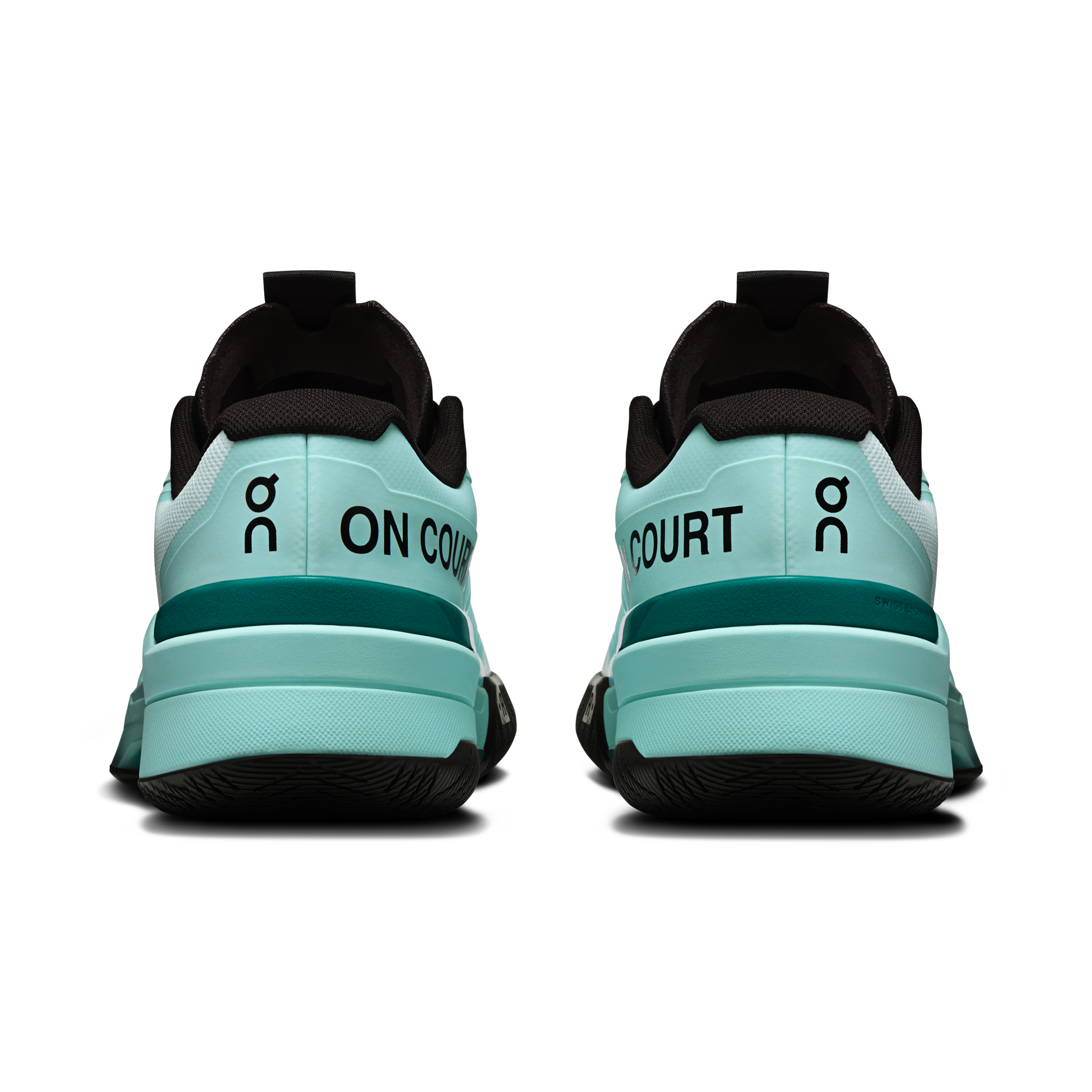On THE ROGER Pro Fire Flurry & Celeste Homme Tennis Chaussures