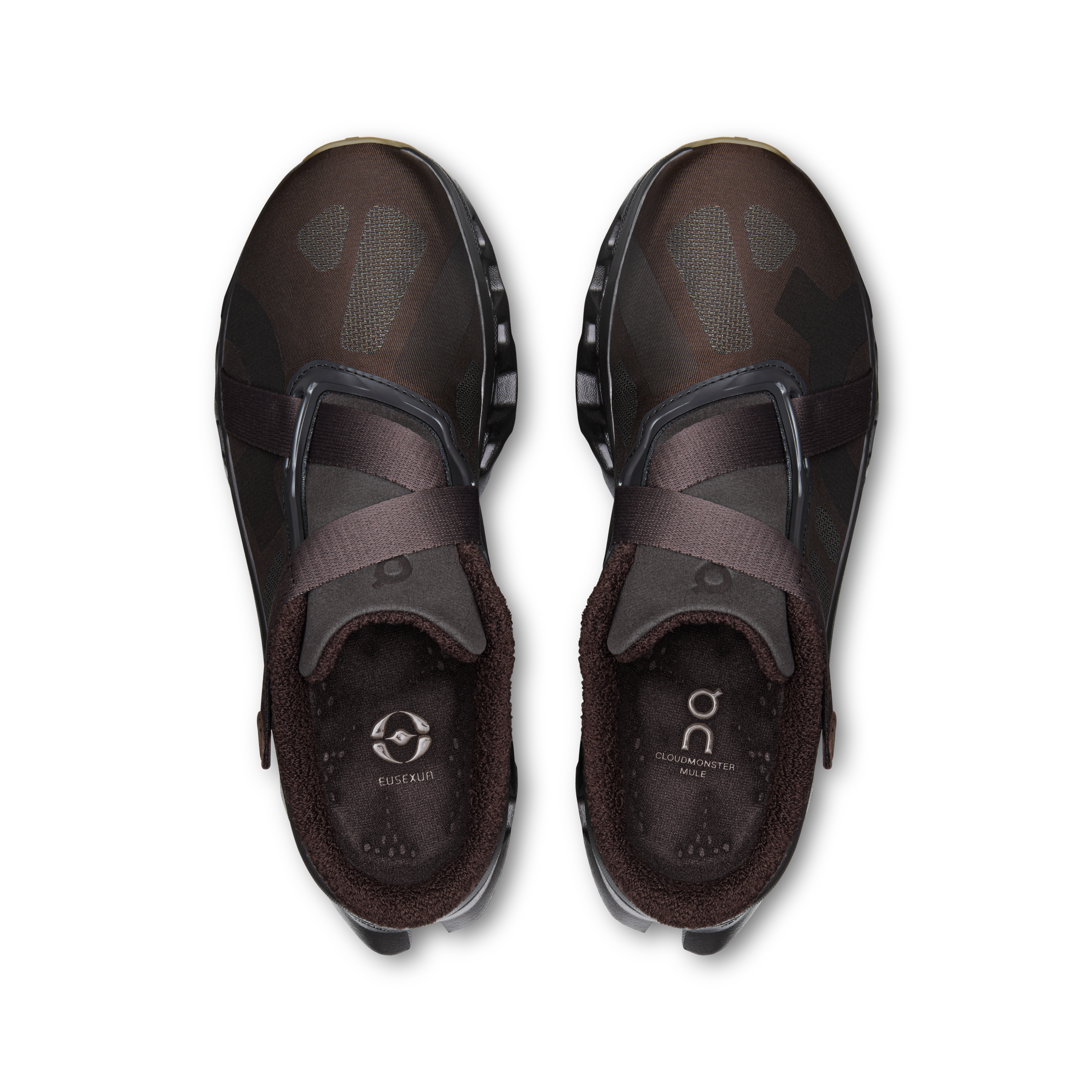 On Cloudmonster 3 Mule Cacao & Espresso Femme Active Life Chaussures