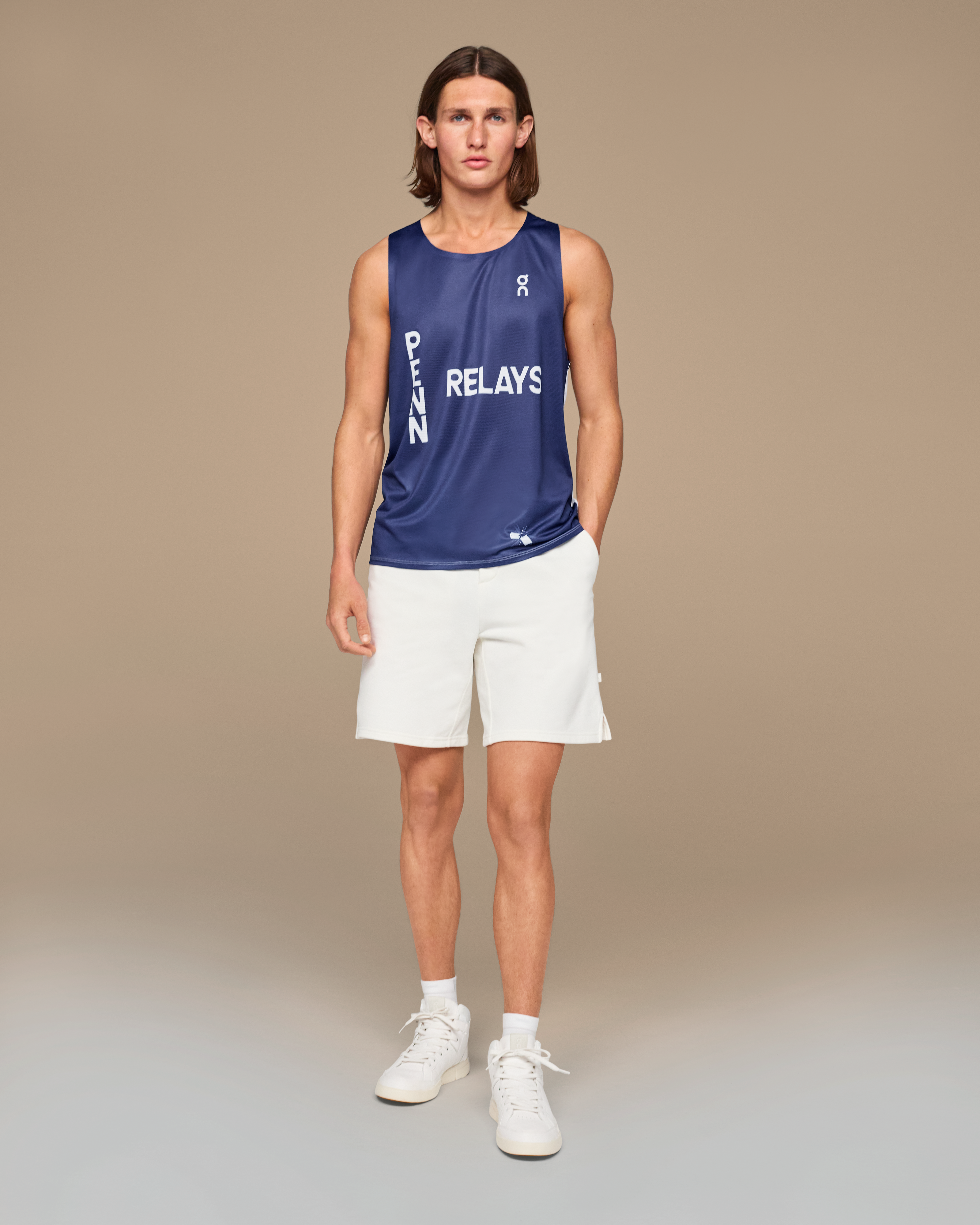 On Penn Relays Singlet Indigo Unisexe Hauts et t-shirts