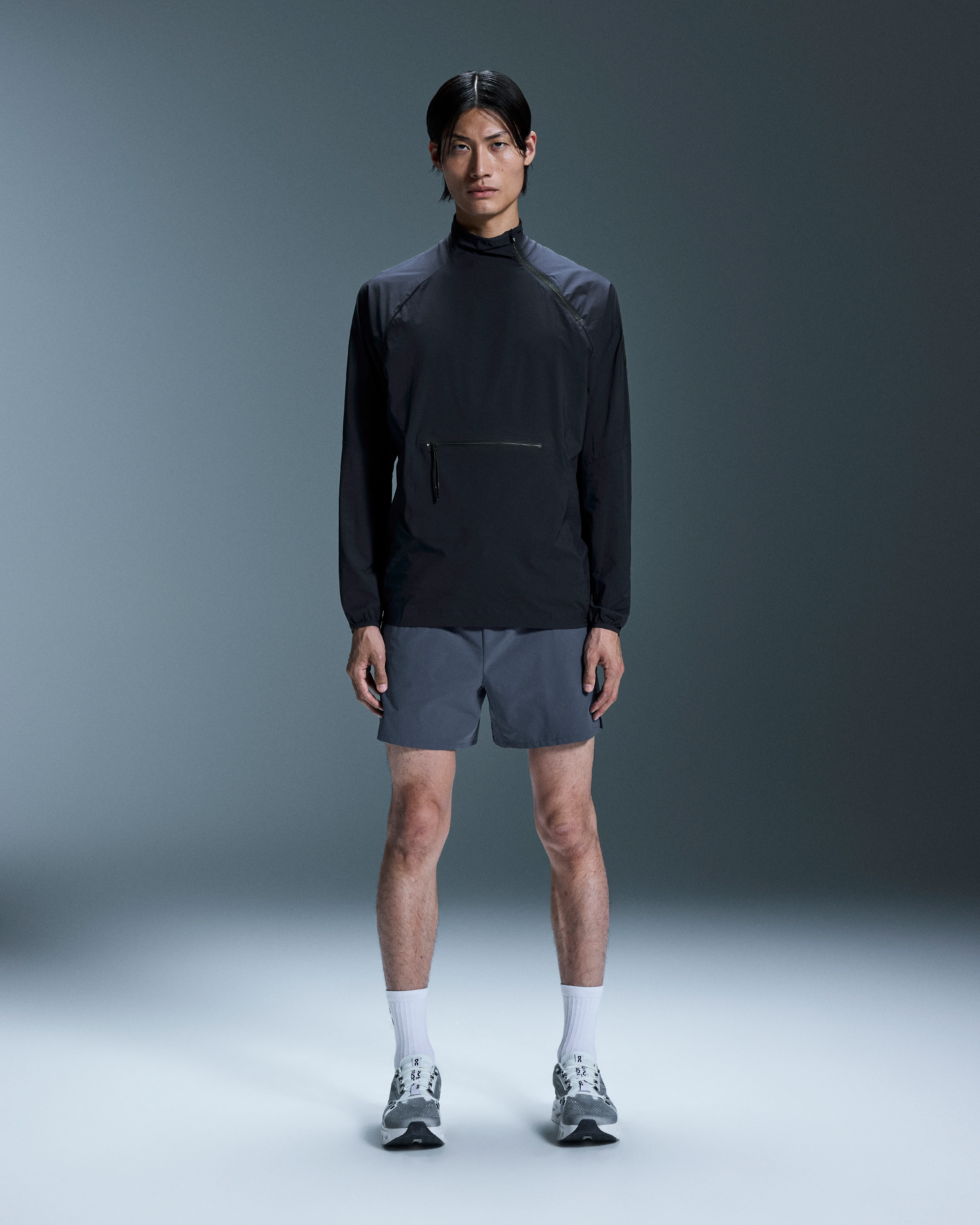 On Active Jacket Navy Homme Vestes