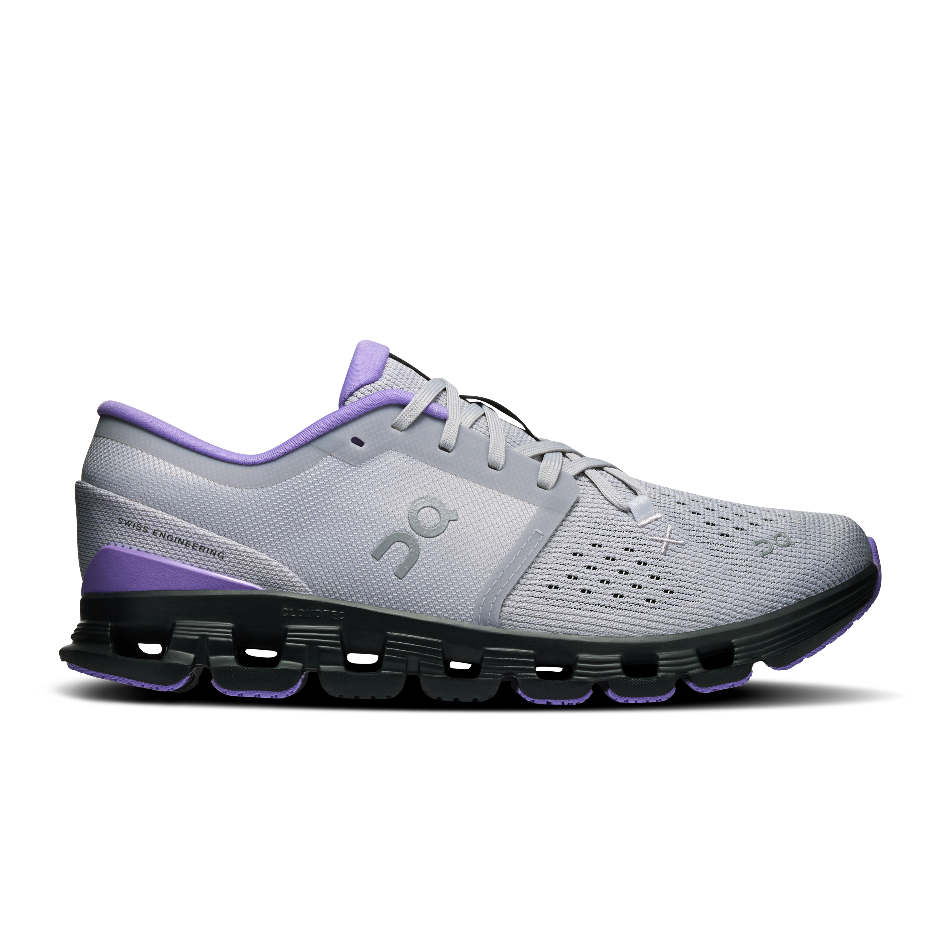 On Cloud X 4 Glacier & Bloom Femme – Multisport, séances de gym, HIIT Chaussures