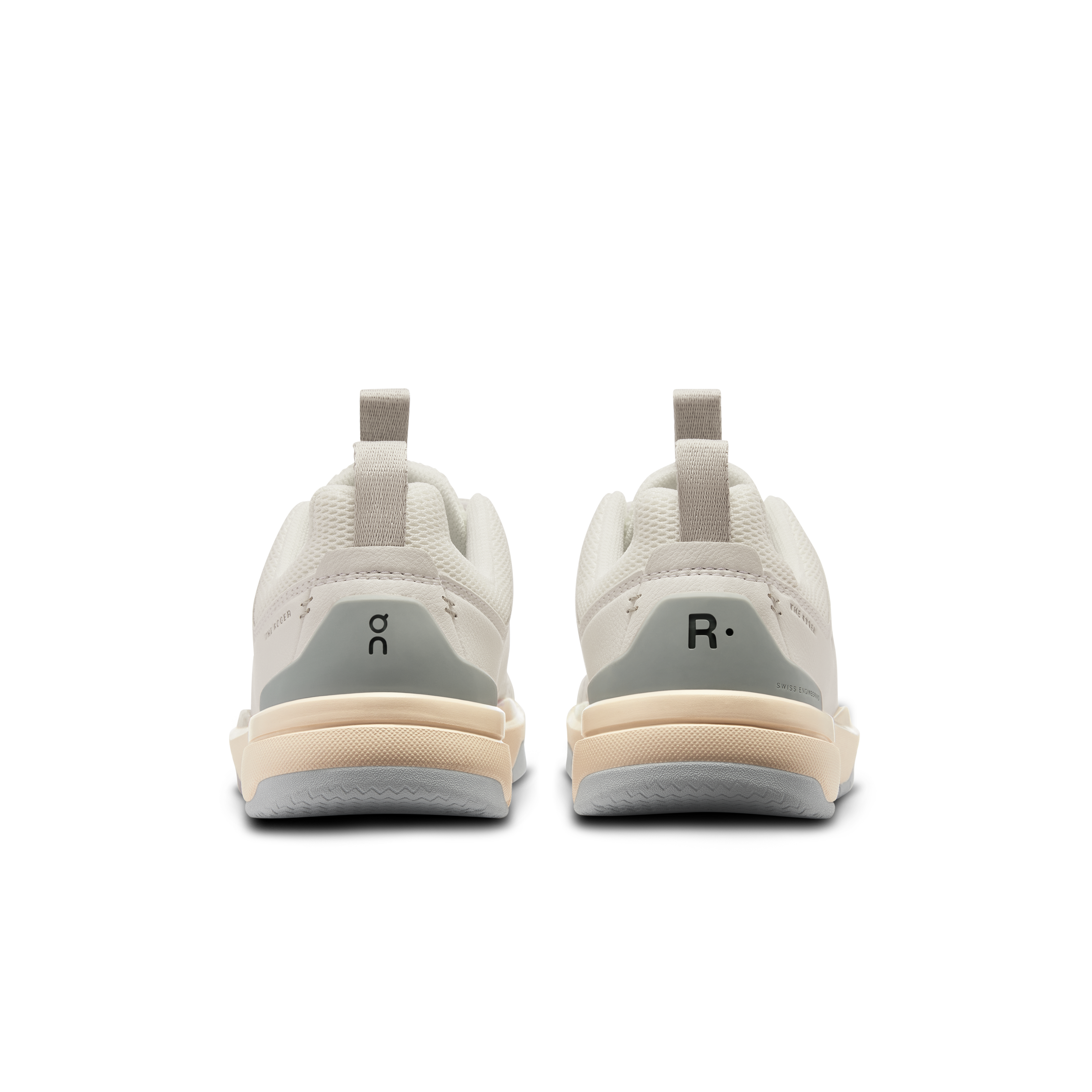 On THE ROGER Kids White & Glacier Enfant Active Life Chaussures