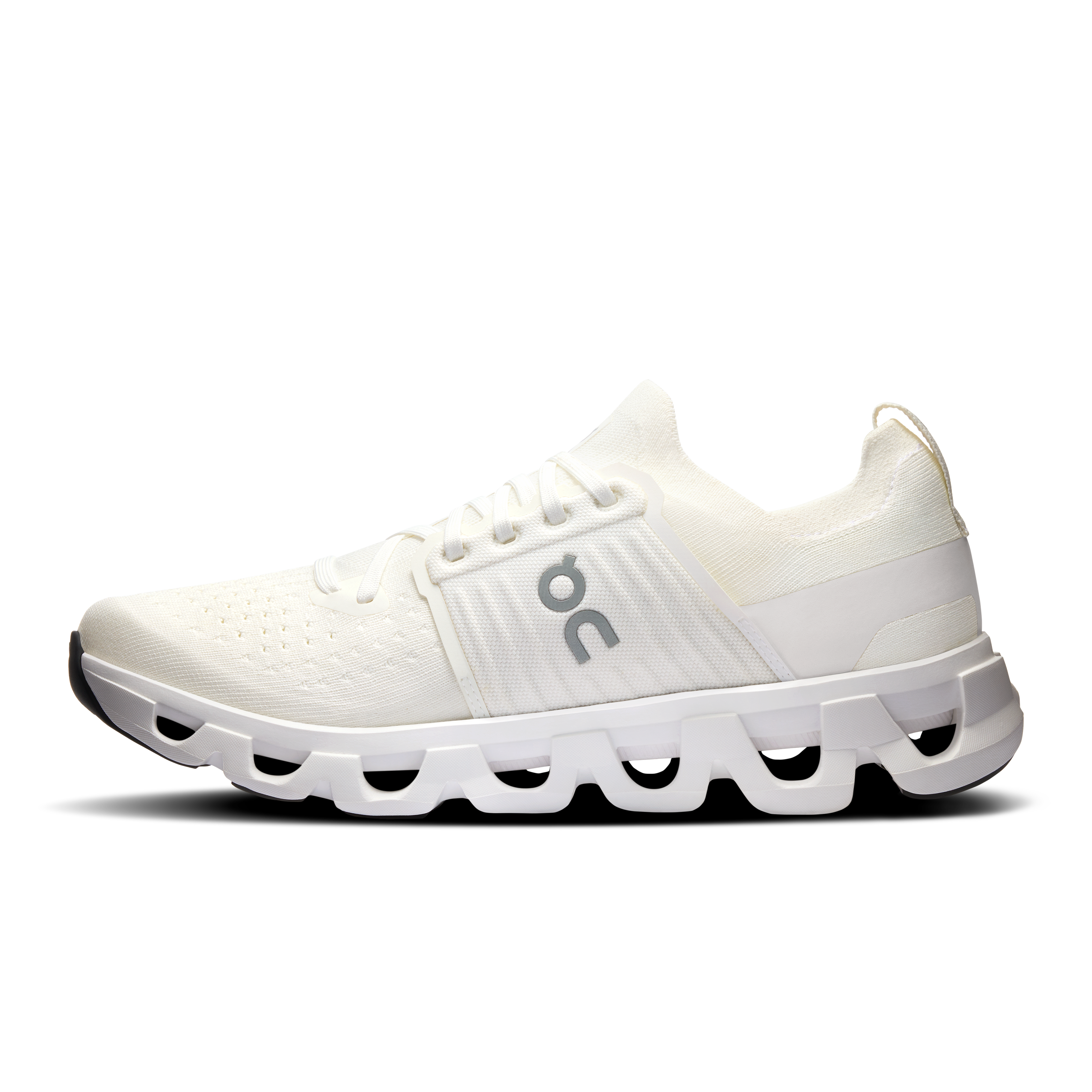 On Cloudswift 4 White & White Homme Running sur route Chaussures
