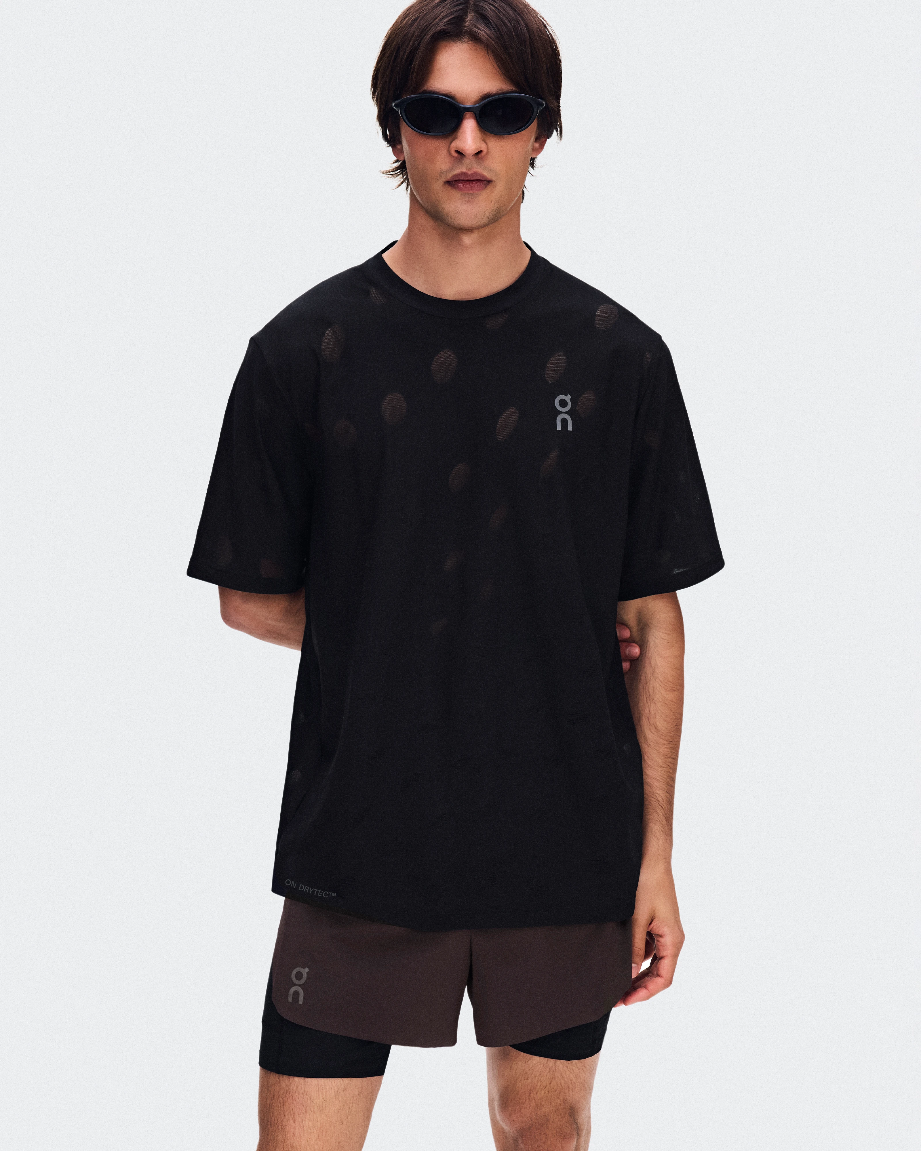 On Zero-T Breathe Black Homme Hauts et t-shirts