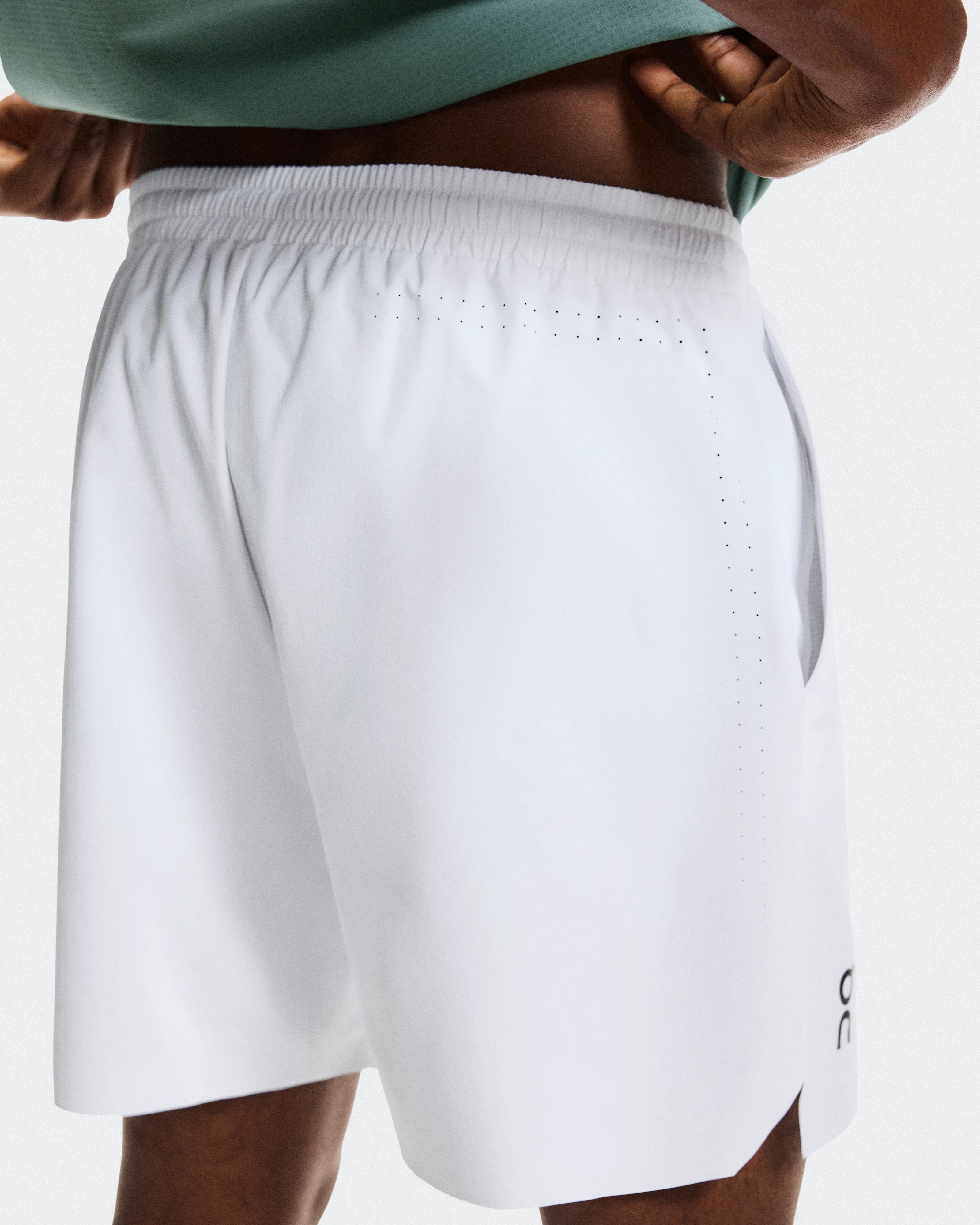 On 5" Court Shorts White Homme Shorts