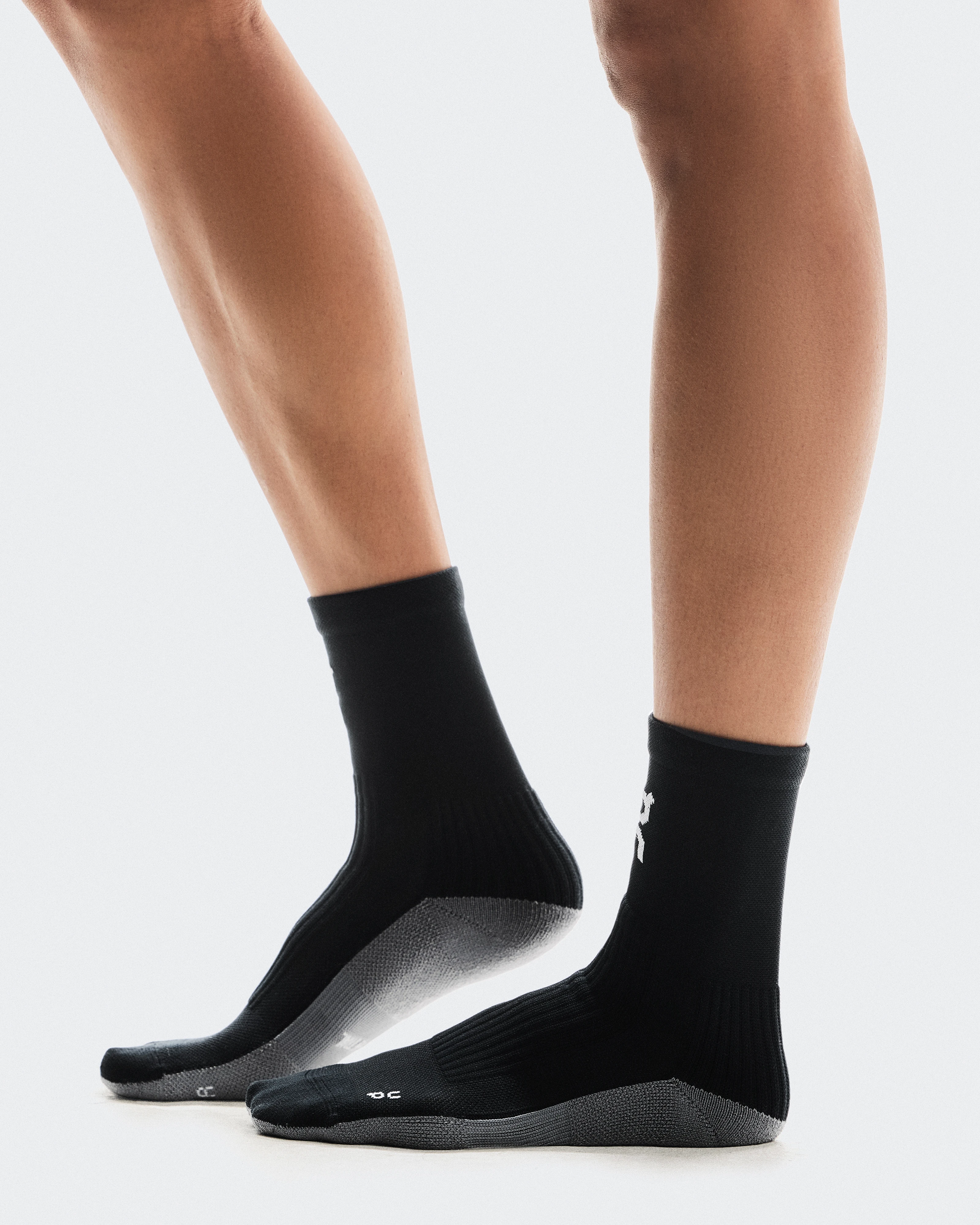 On Trail Sock High 2P Black & Sphinx Unisexe Chaussettes