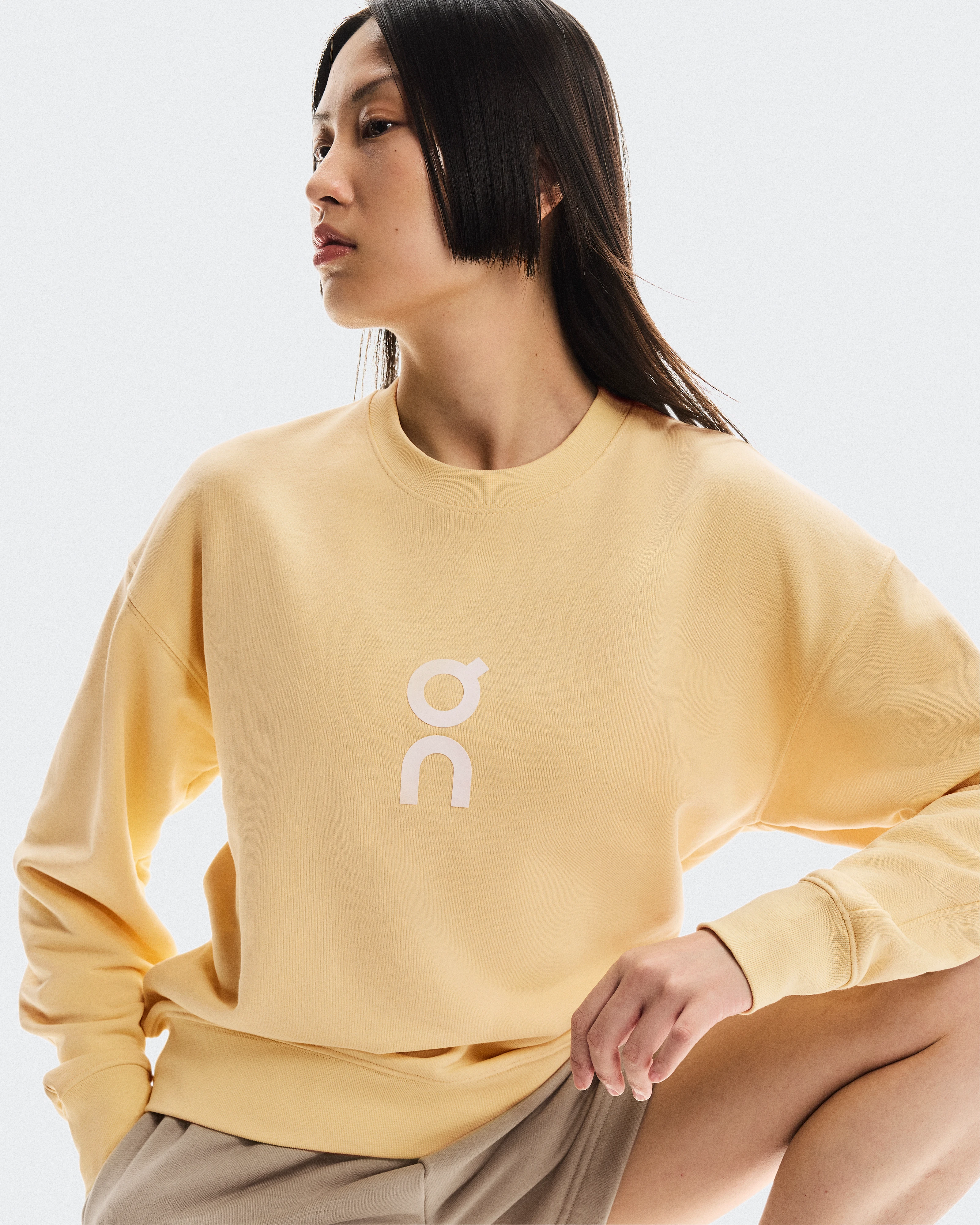 On Club Crew Nectar Femme Sweats à capuche et sweats