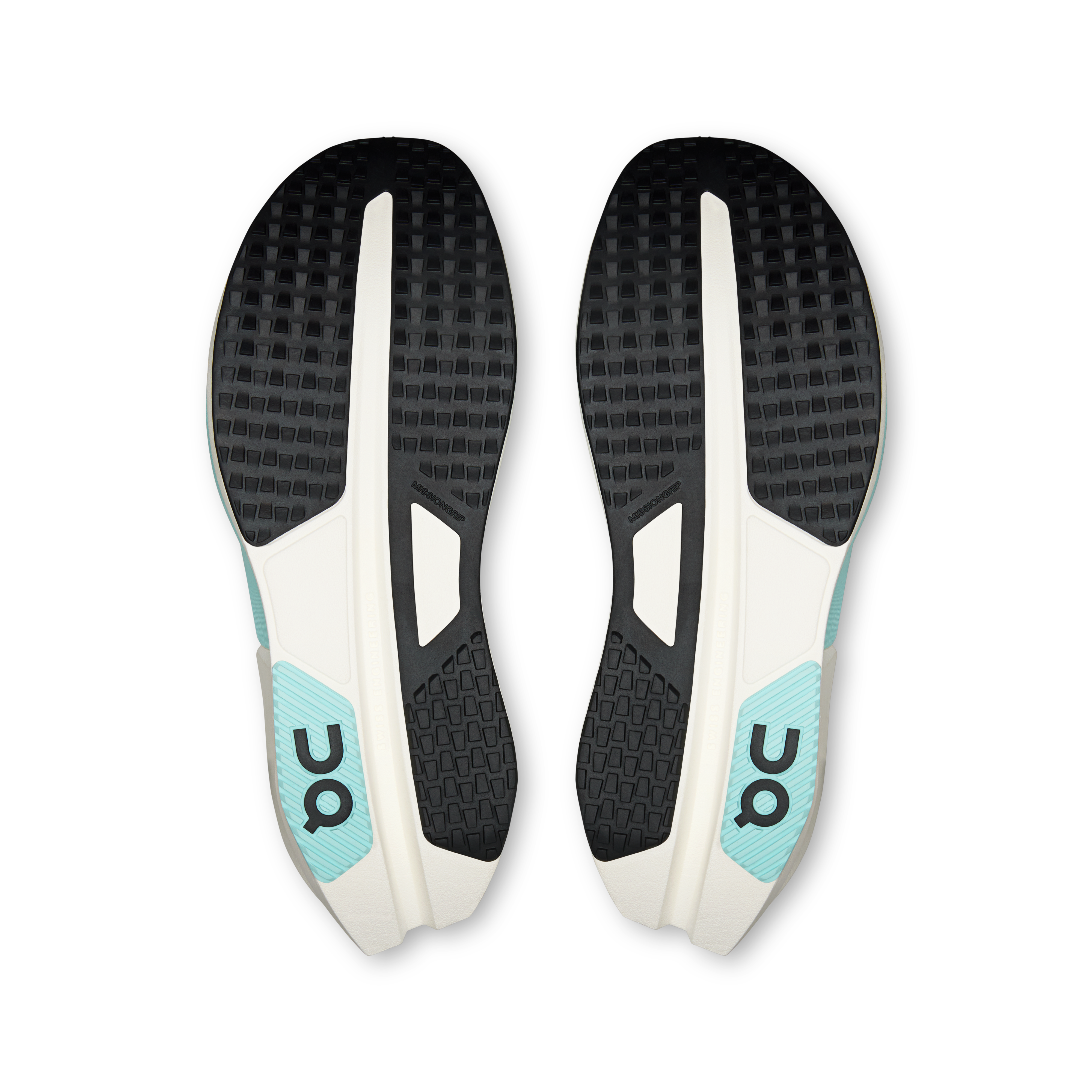On Cloud X Tempo Pro White & Celeste Homme – Entraînement hybride, compétition de fitness hybride Chaussures