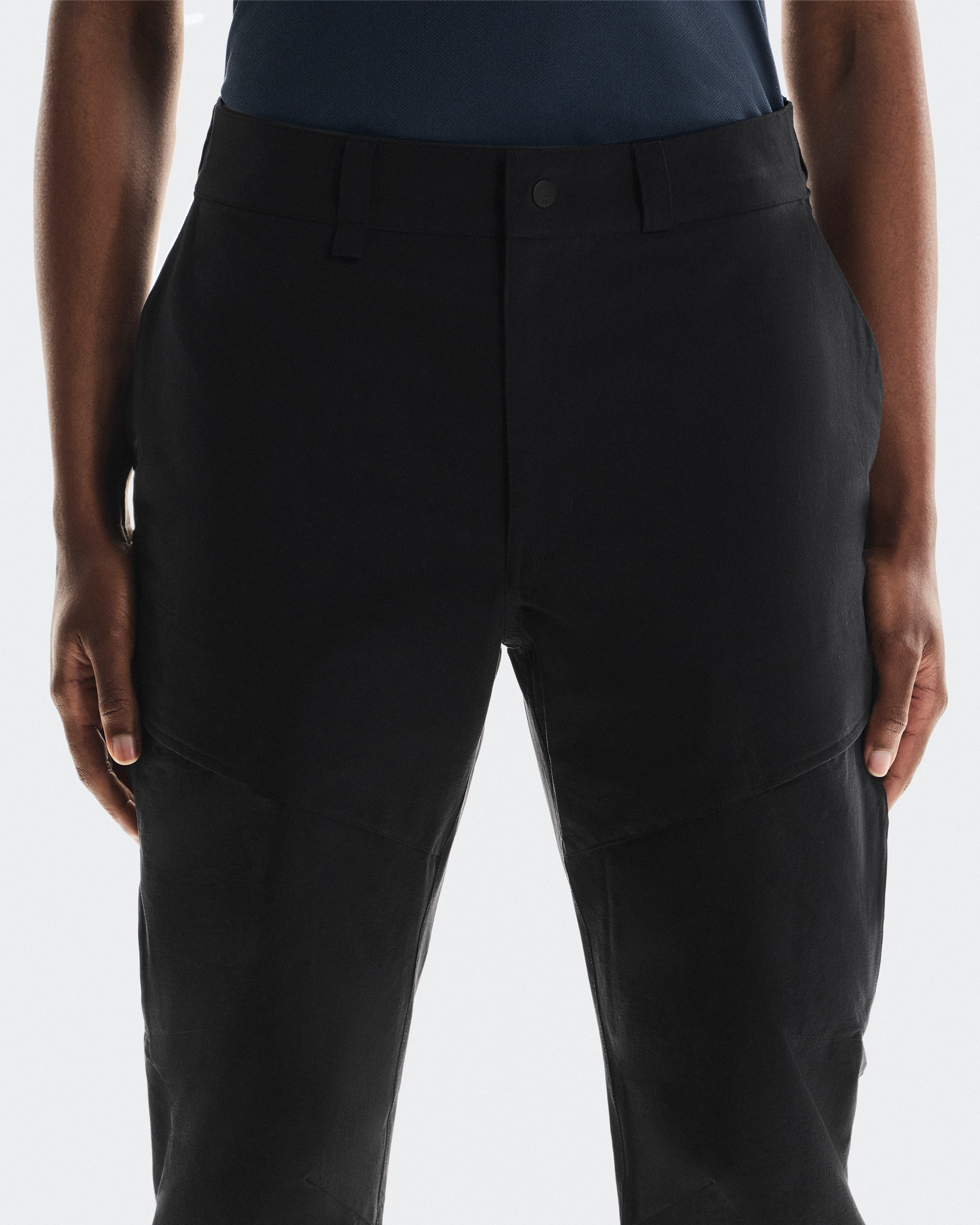 On Trek Pants Black Femme Pantalons