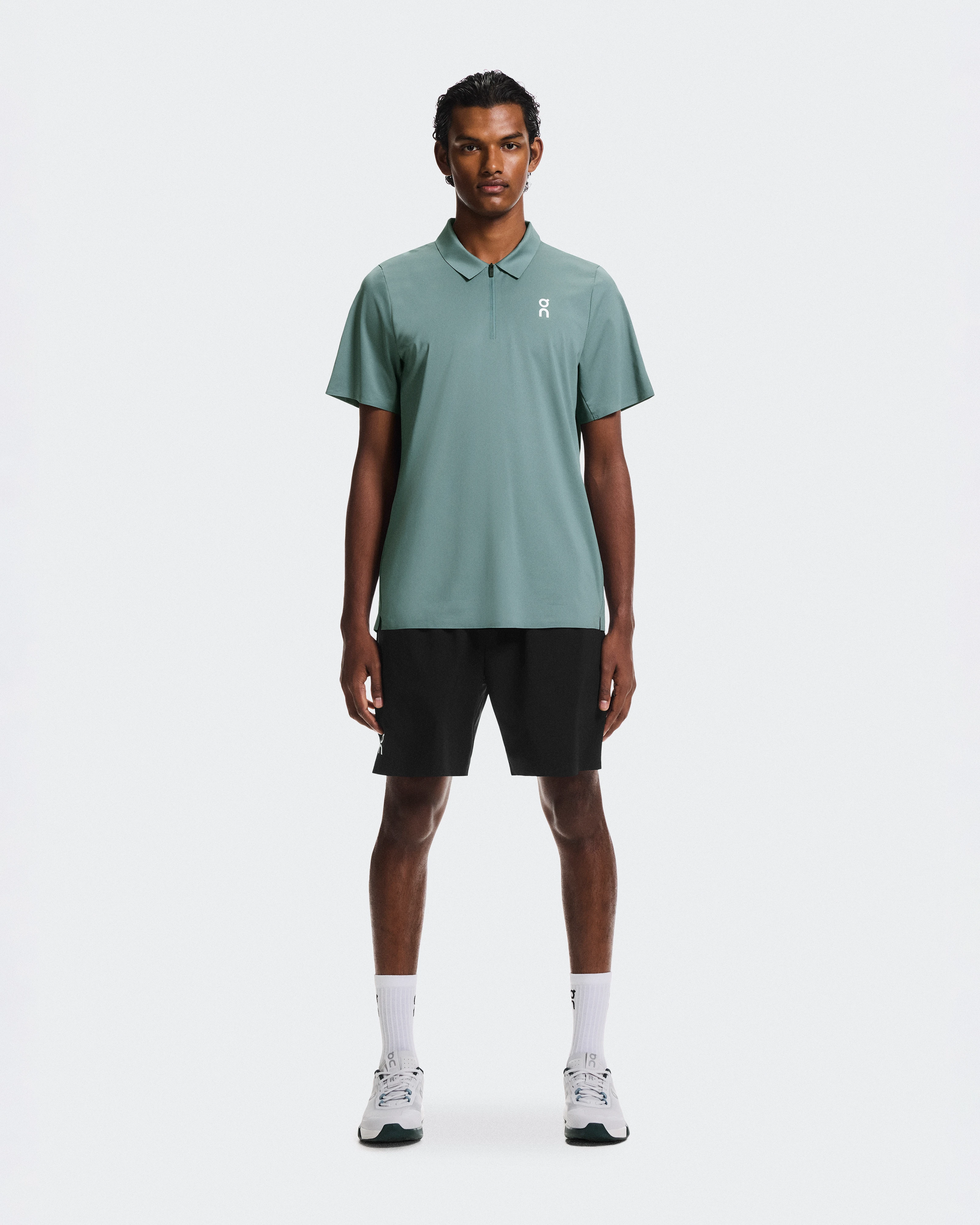 On 7" Court Shorts Black Homme Shorts