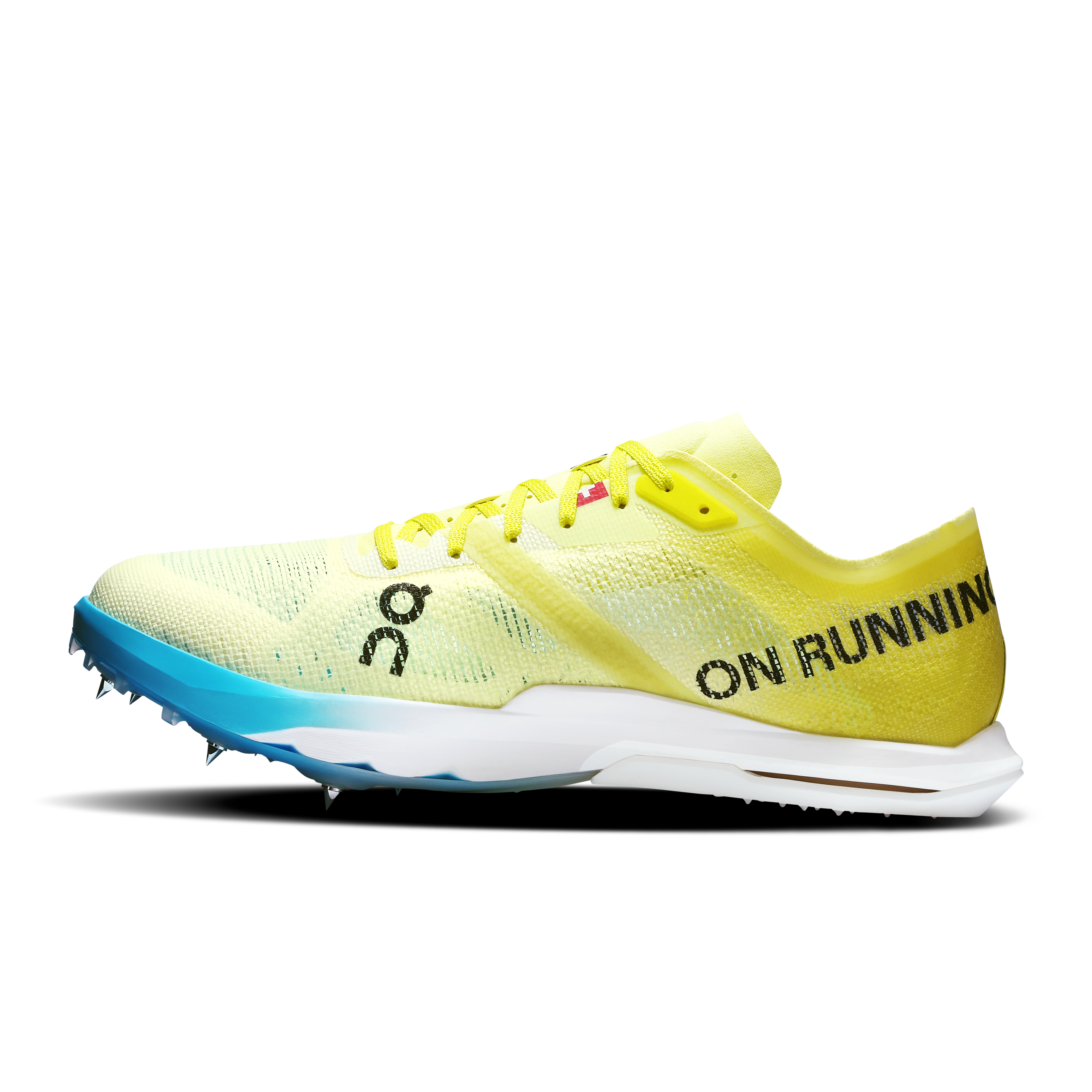 On Cloudspike Citius 2 Limelight & White Homme Athlétisme Chaussures