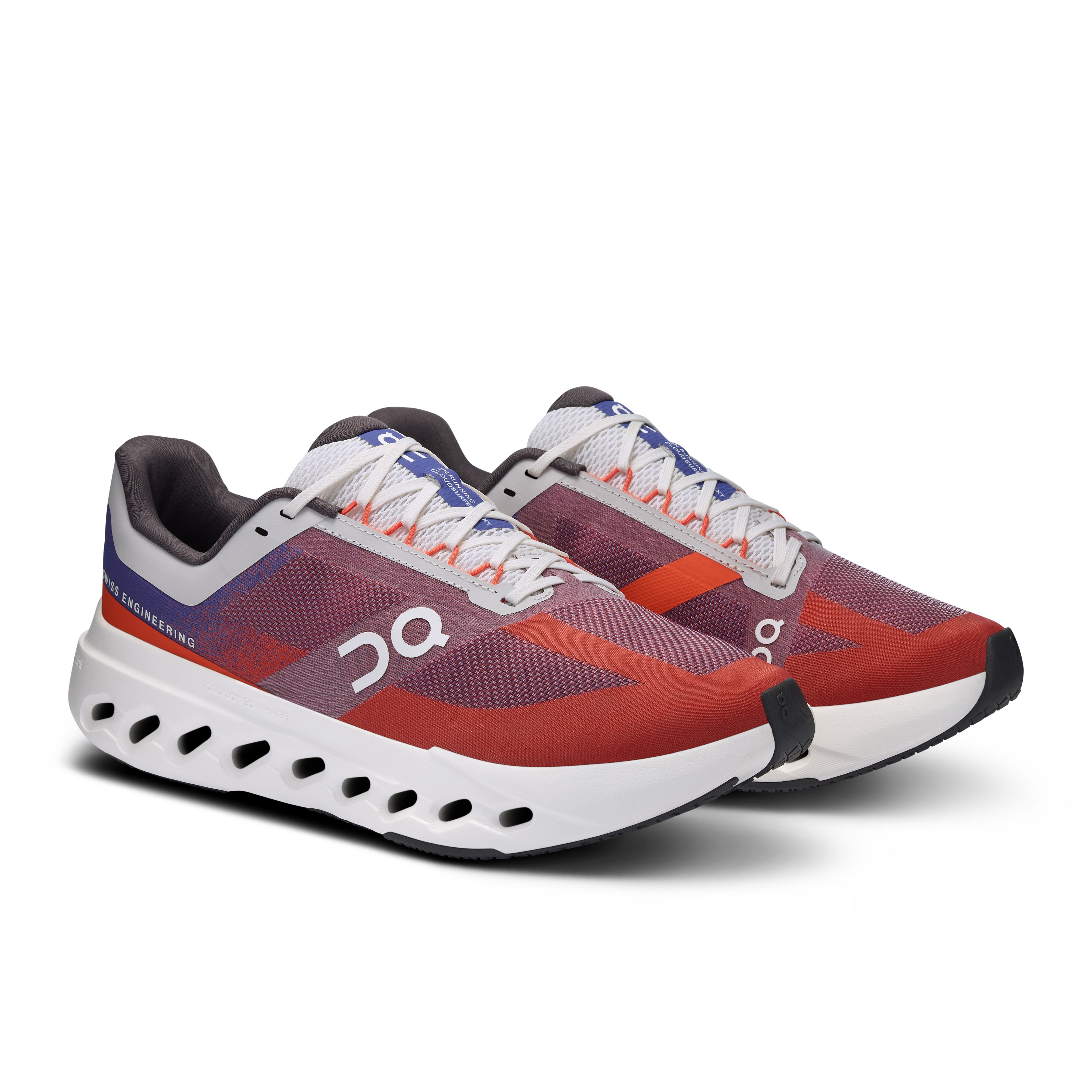 On Cloudsurfer Next Indigo & Flame Homme Running sur route Chaussures