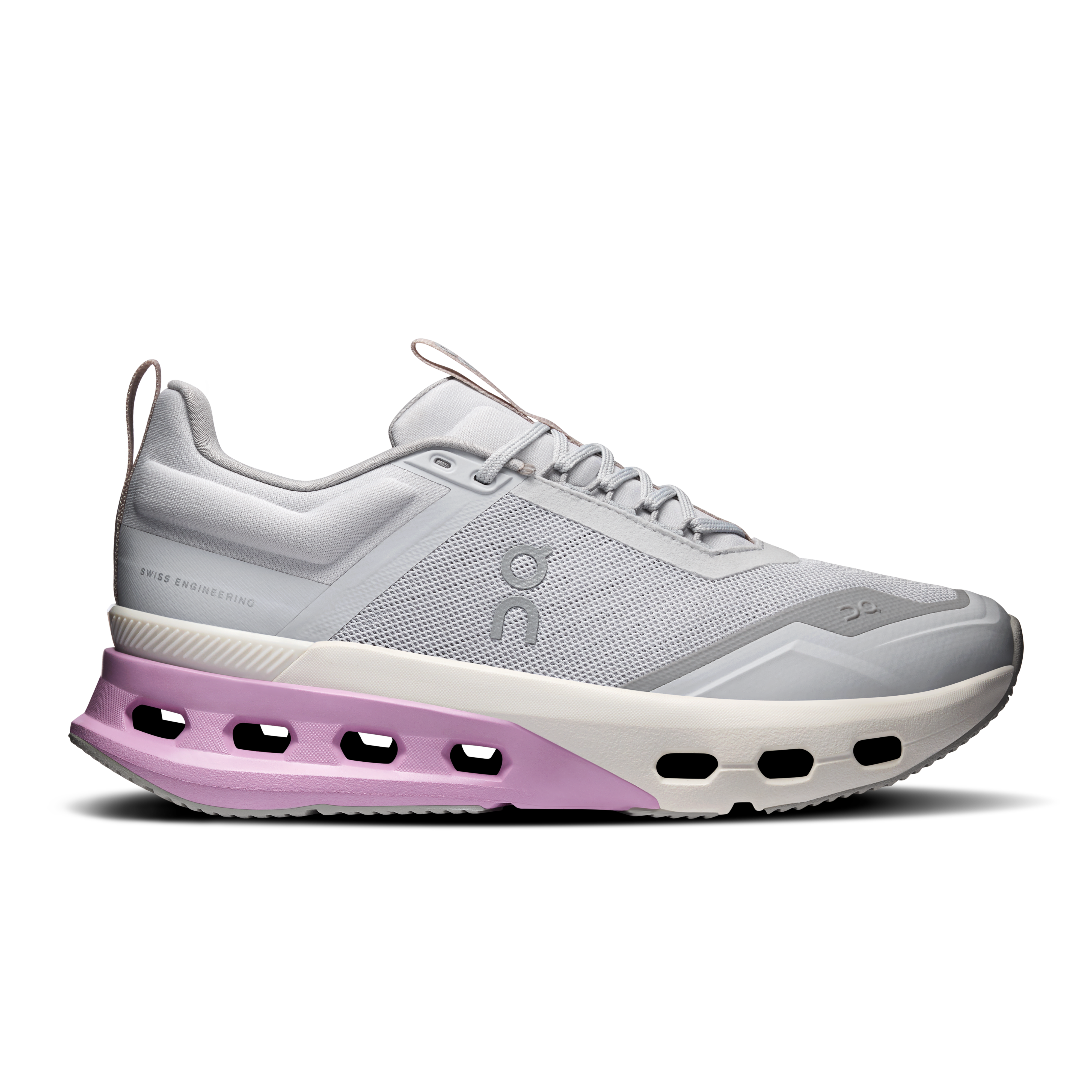 On Cloudnova X Glacier & Sakura Femme – Training en salle, flexibilié, Speedboard® en X Chaussures