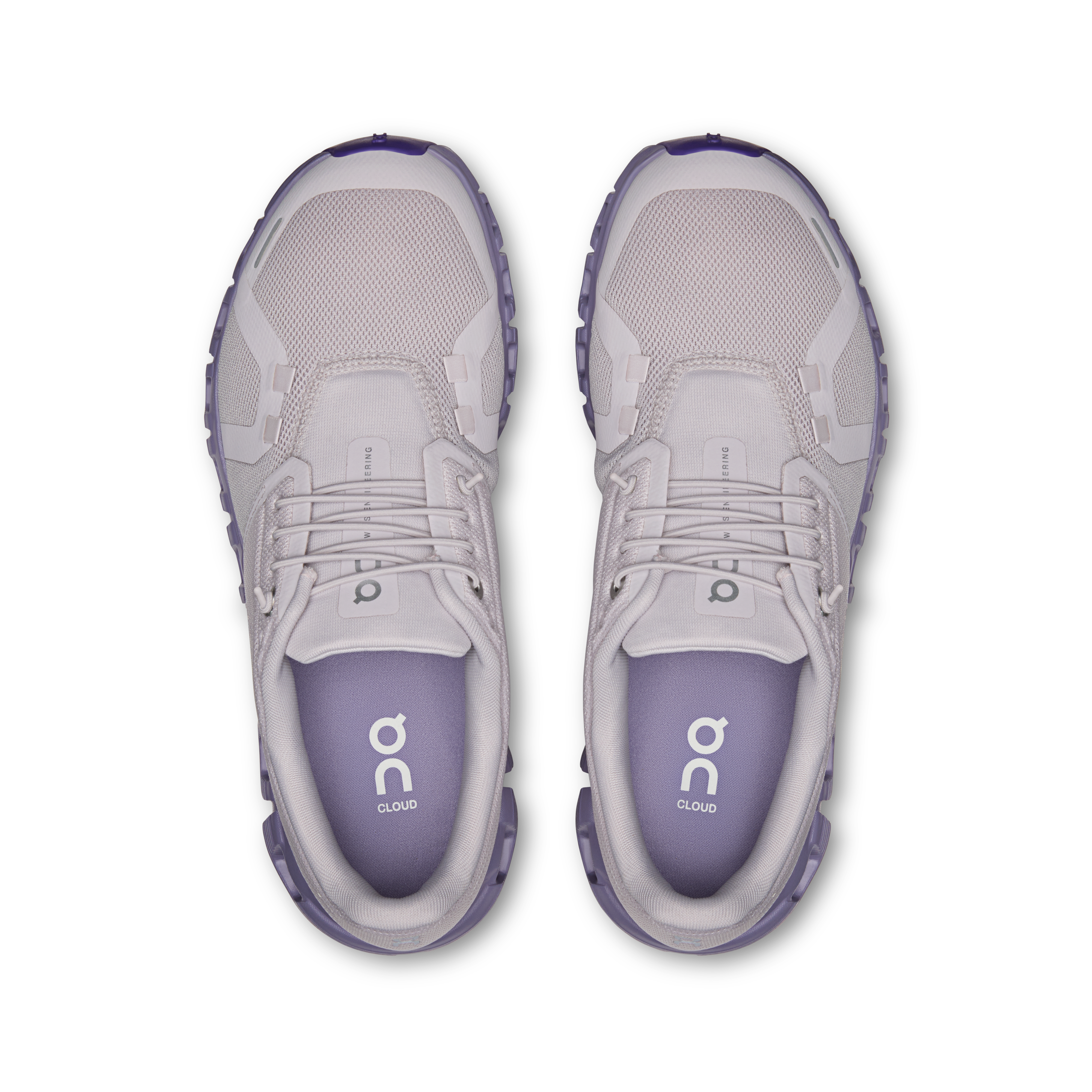 On Cloud 6 Ether & Tyrian Femme Active Life Chaussures