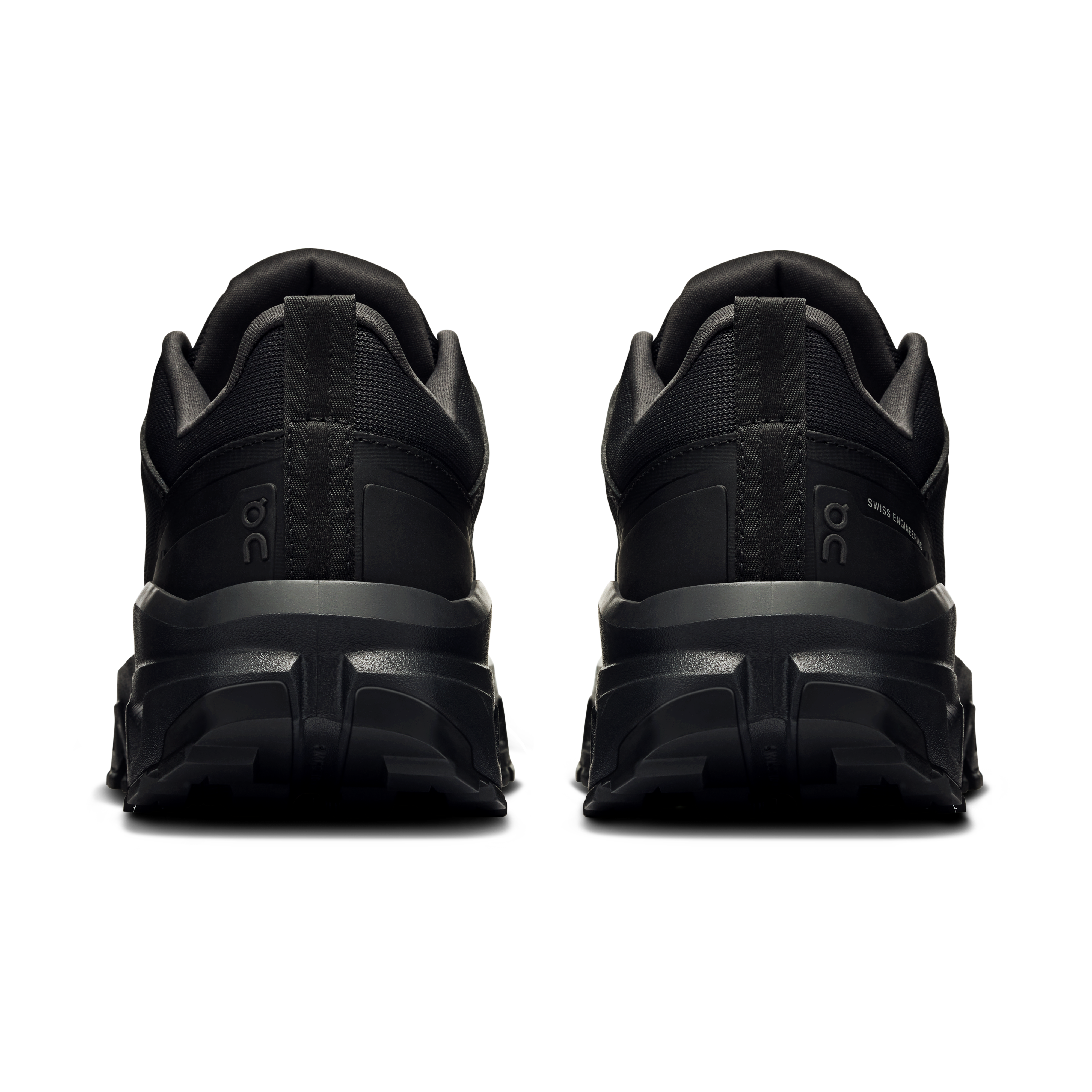 On Cloudrock Low Waterproof Black & Black Femme Randonnée Chaussures