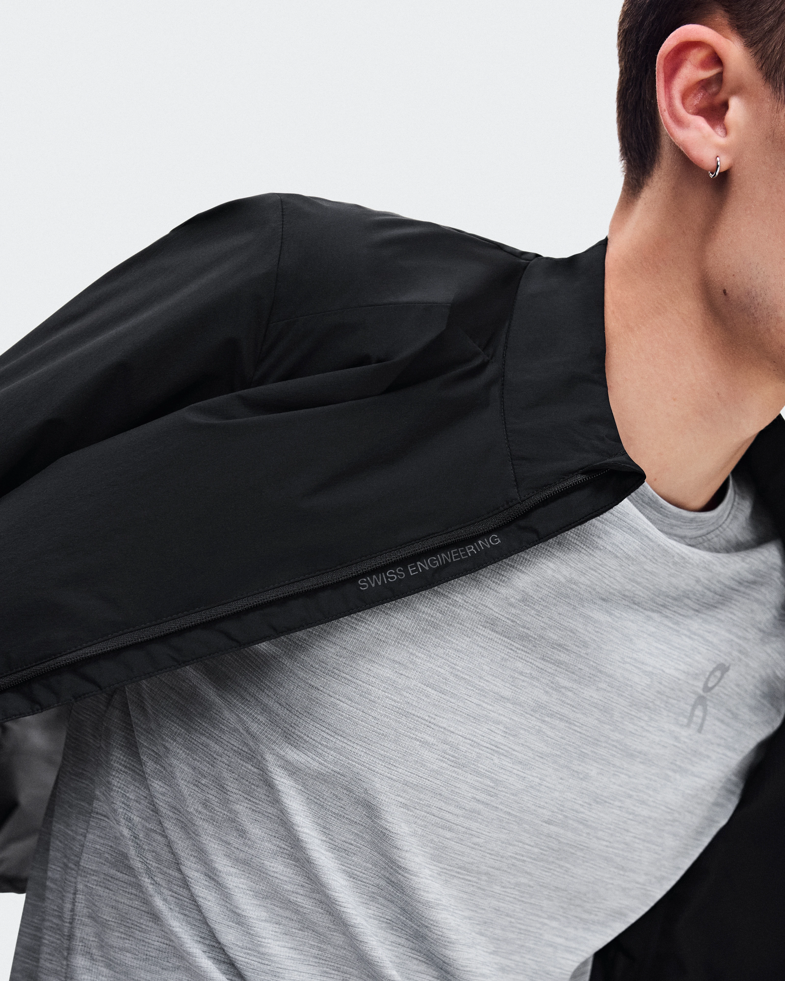 On Weather Jacket Black Homme Vestes