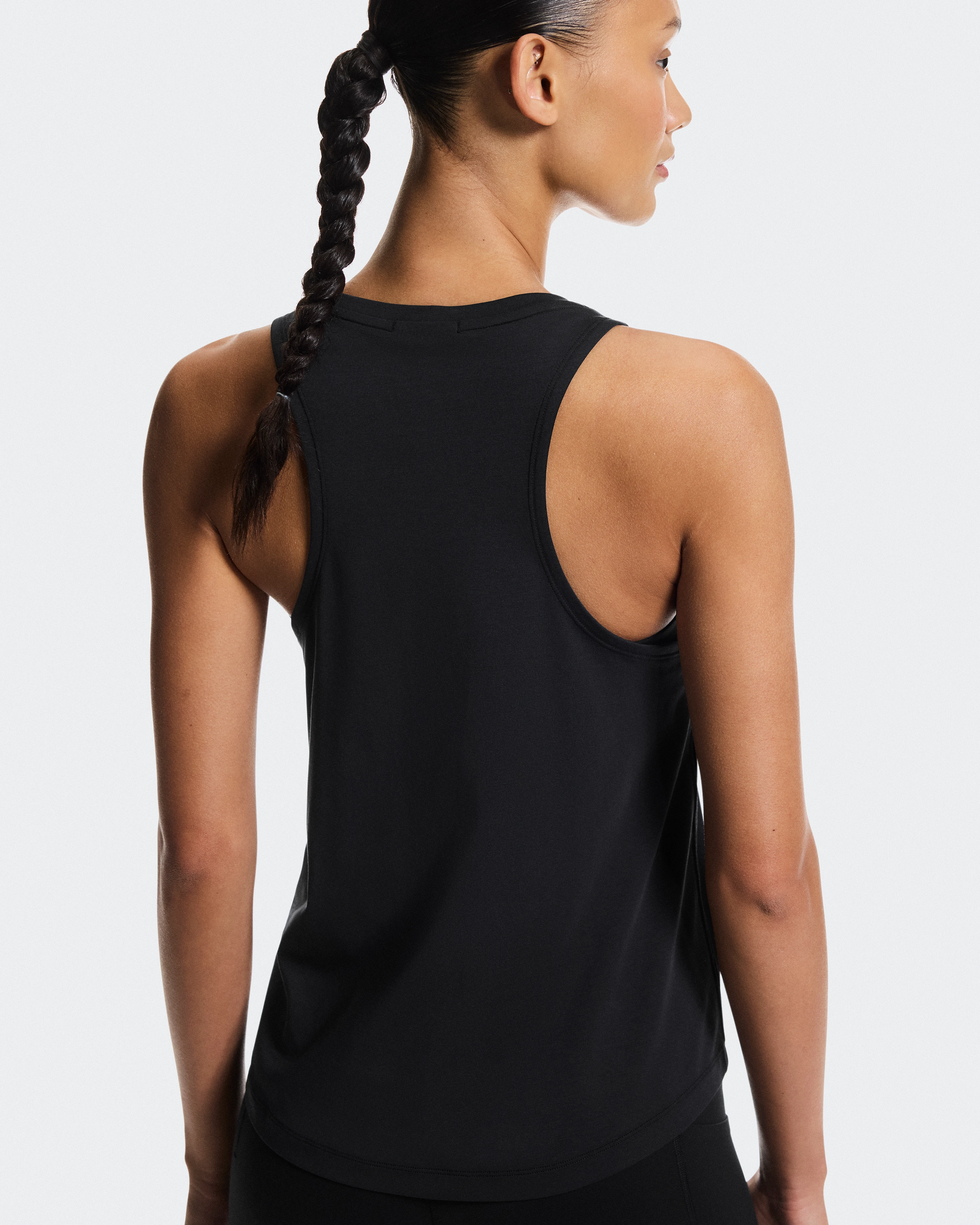 On Focus Tank Black Femme Hauts et t-shirts